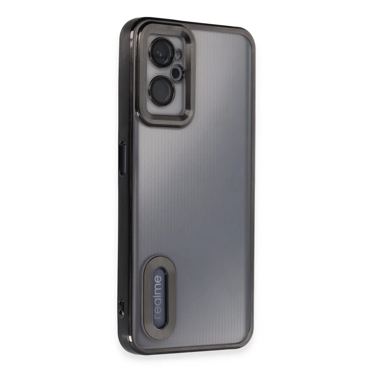 Newface Realme 9i 4G Kılıf Slot Silikon - Siyah — görsel 5