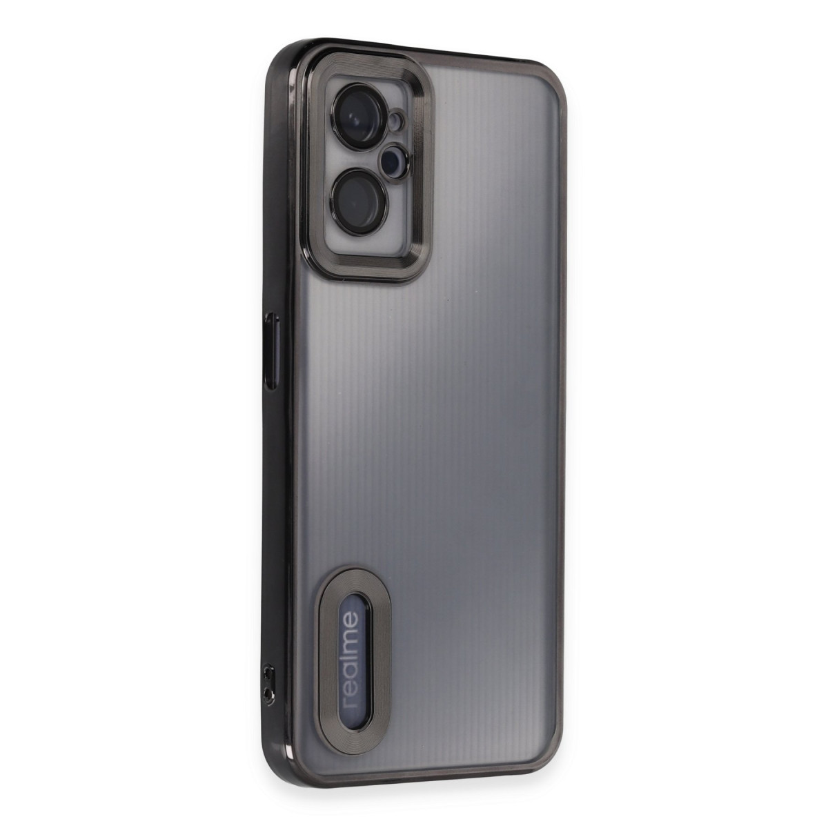 Newface Realme 9i 4G Kılıf Slot Silikon - Siyah — görsel 9
