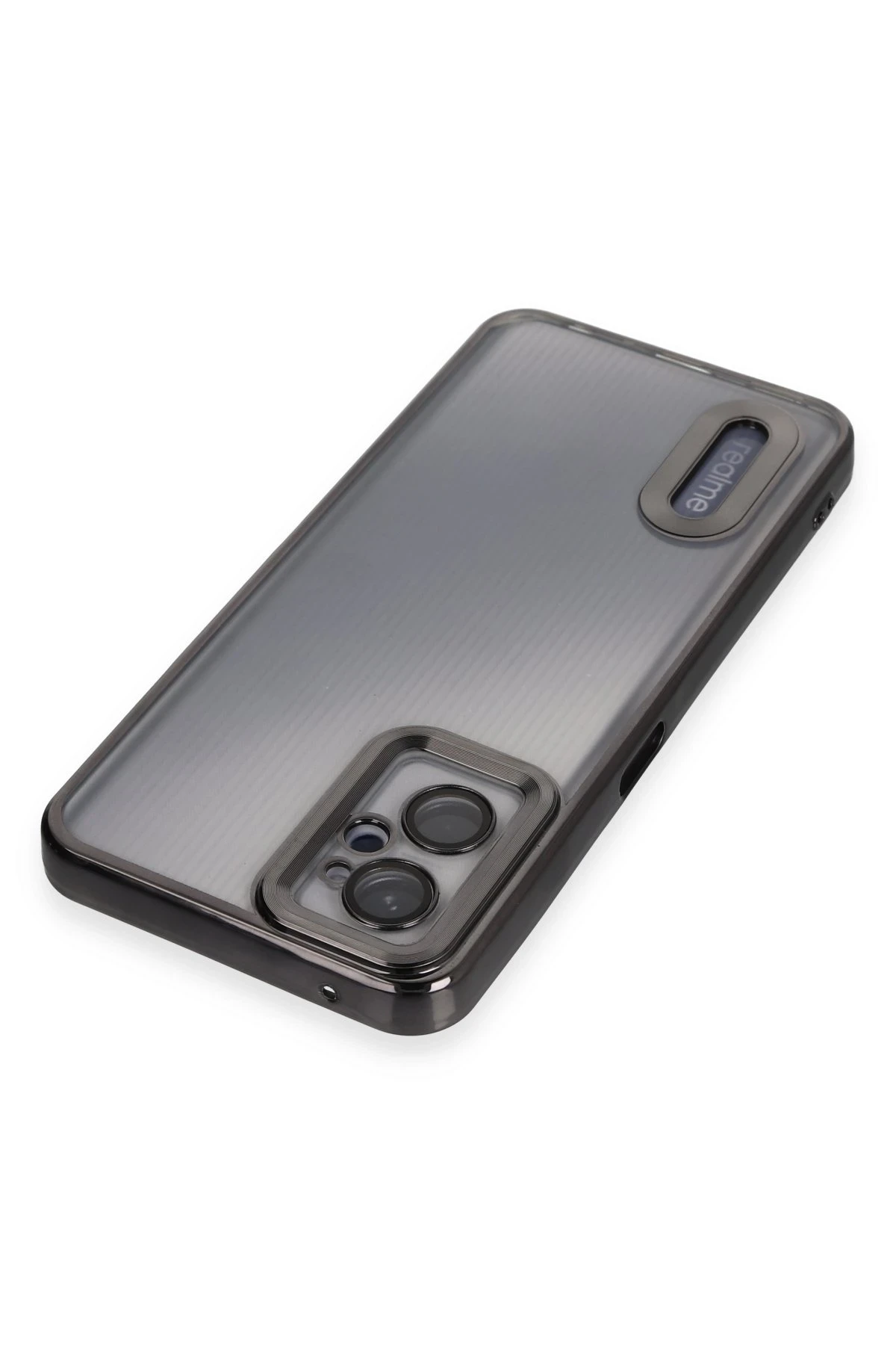 Newface Realme 9i 4G Kılıf Slot Silikon - Siyah