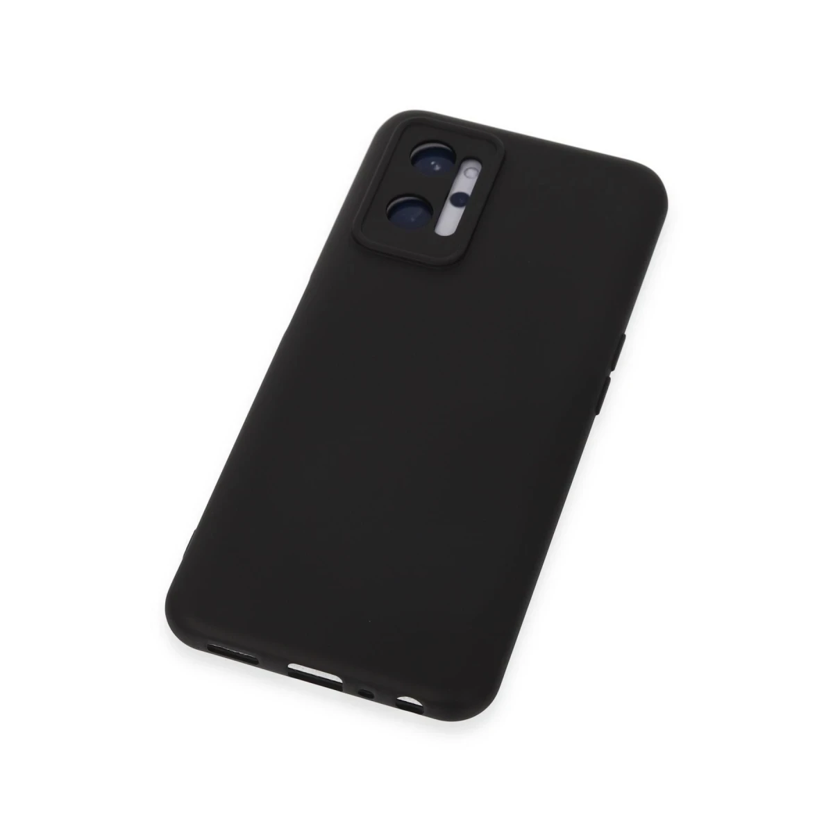 Newface Realme 9i 4G Kılıf Nano içi Kadife Silikon - Siyah — görsel 8
