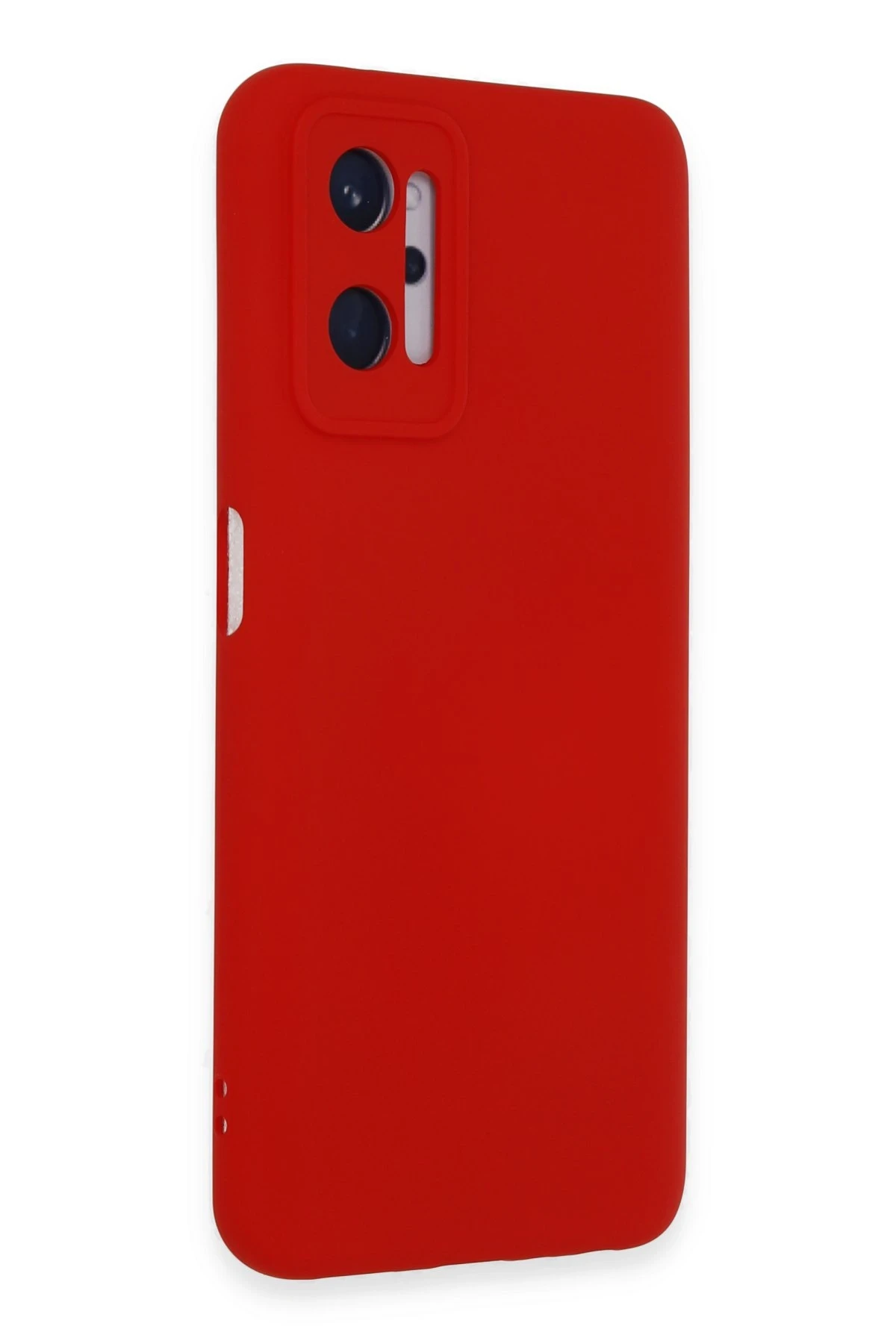 Newface Realme 9i 4G Kılıf Nano içi Kadife Silikon - Kırmızı