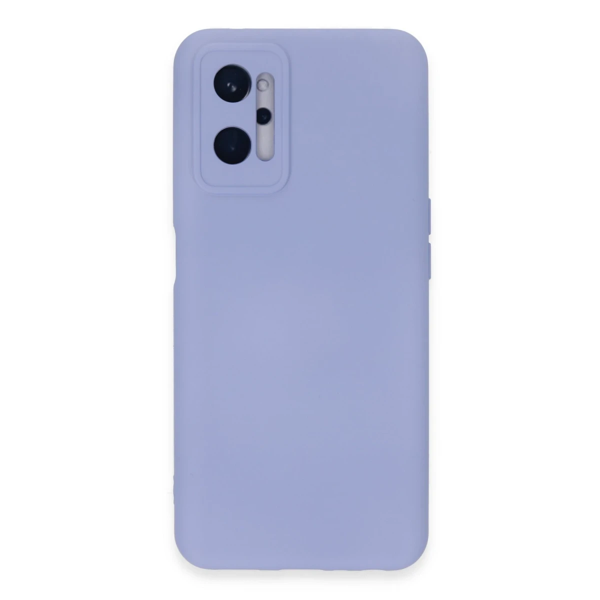 Newface Realme 9i 4G Kılıf Nano içi Kadife Silikon - Lila