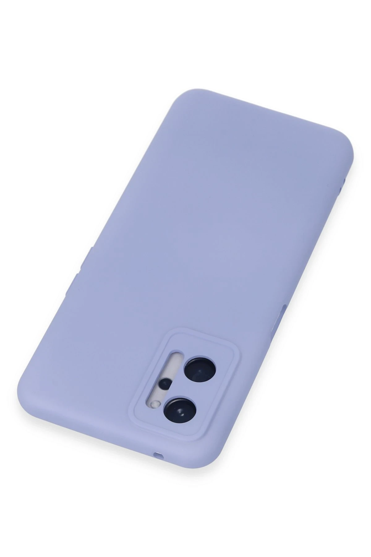 Newface Realme 9i 4G Kılıf Nano içi Kadife Silikon - Lila