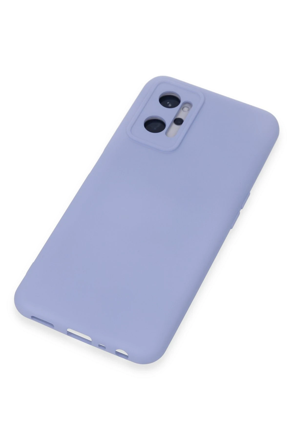 Newface Realme 9i 4G Kılıf Nano içi Kadife Silikon - Lila