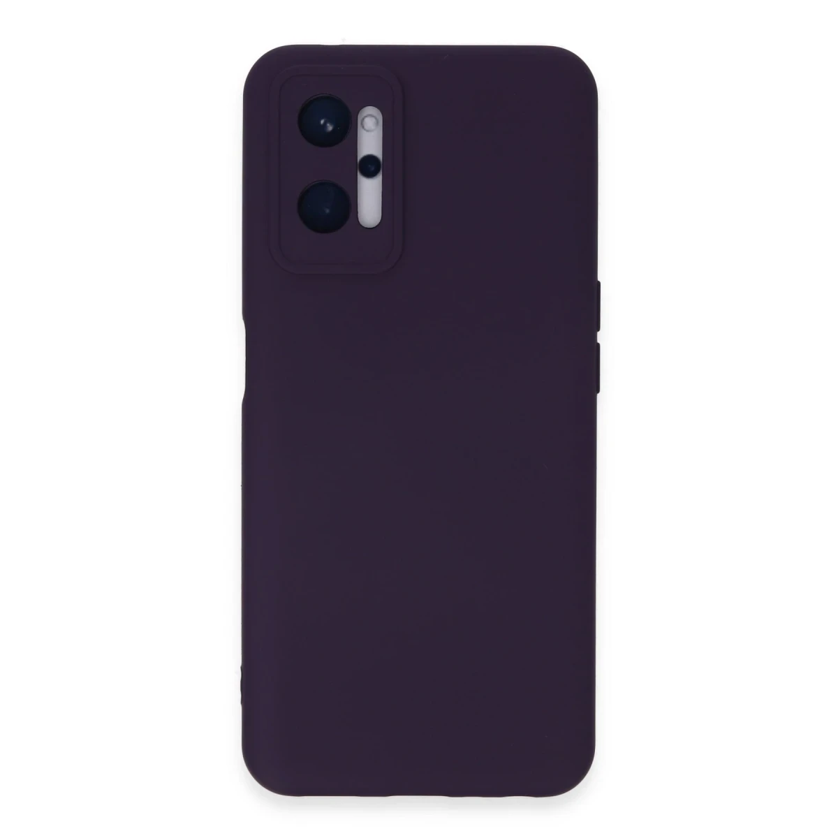 Newface Realme 9i 4G Kılıf Nano içi Kadife Silikon - Mor