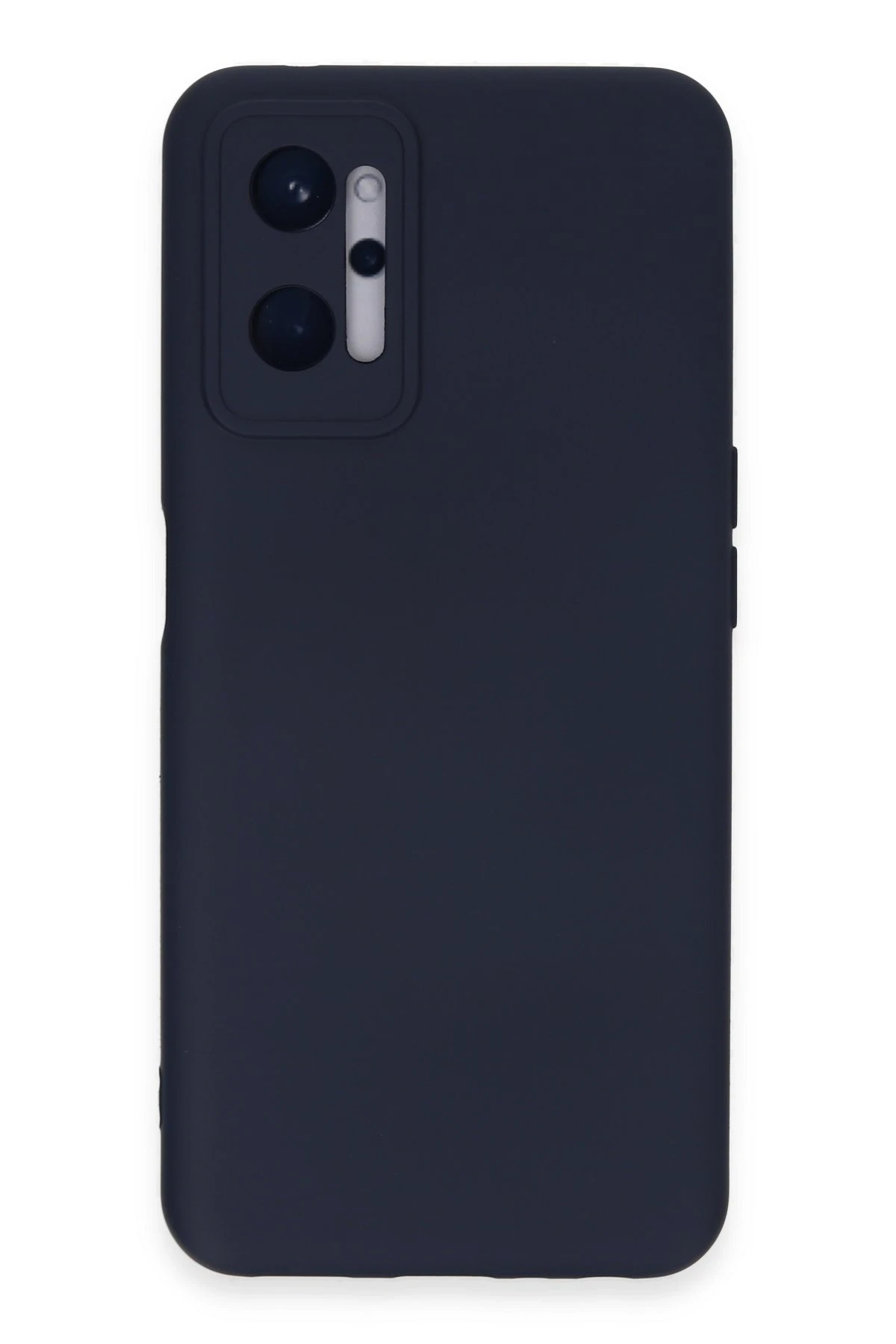 Newface Realme 9i 4G Kılıf Nano içi Kadife Silikon - Lacivert