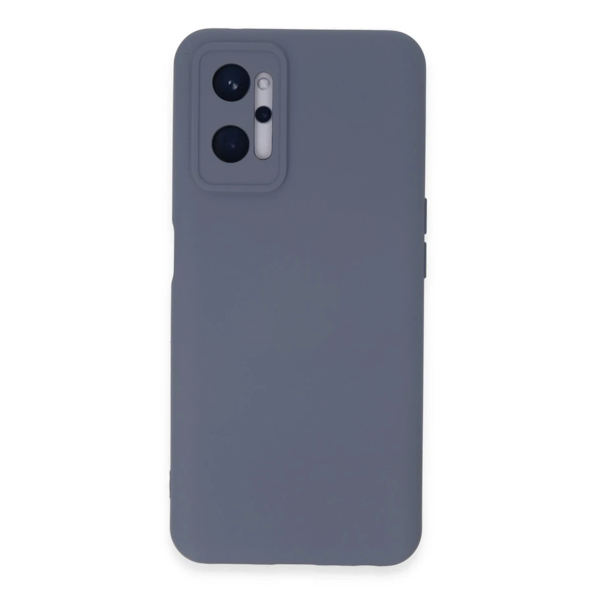 Newface Realme 9i 4G Kılıf Nano içi Kadife Silikon - Gri