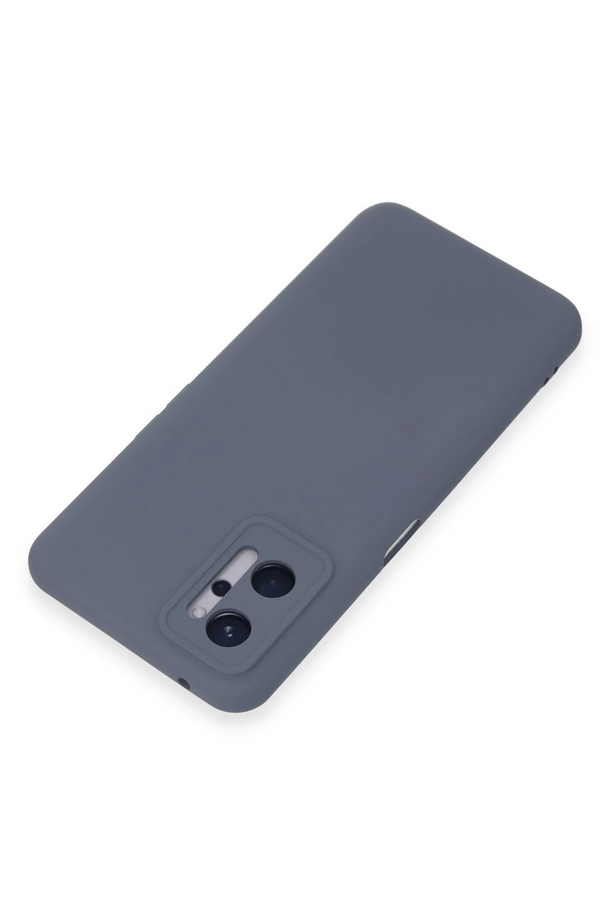 Newface Realme 9i 4G Kılıf Nano içi Kadife Silikon - Gri
