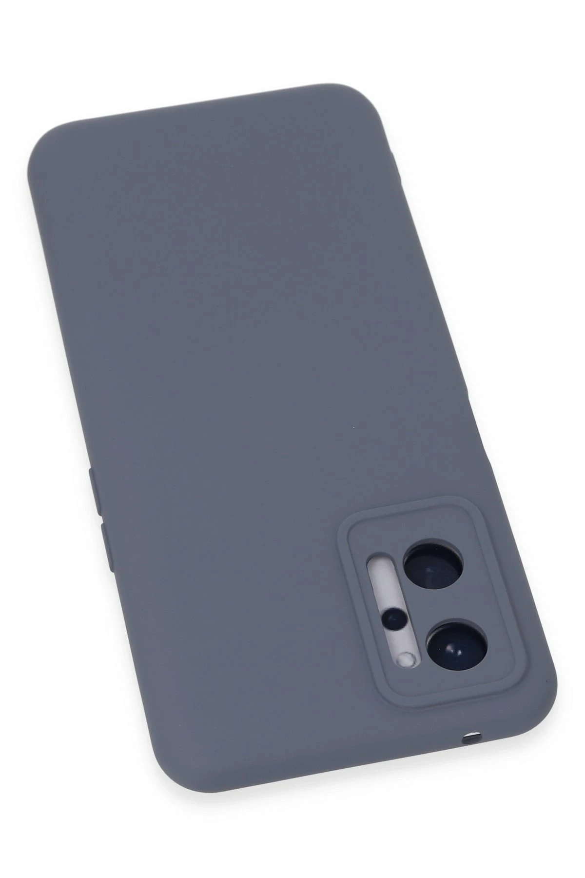 Newface Realme 9i 4G Kılıf Nano içi Kadife Silikon - Gri
