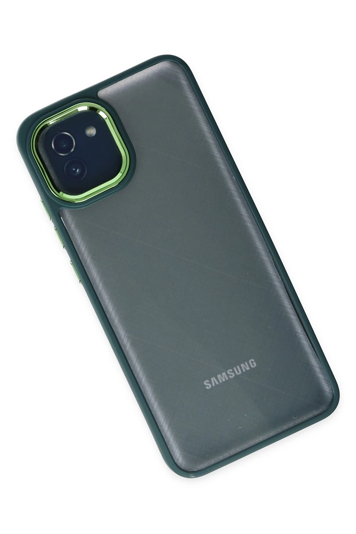 Newface Samsung Galaxy A03 Kılıf Dora Kapak - Haki Yeşil