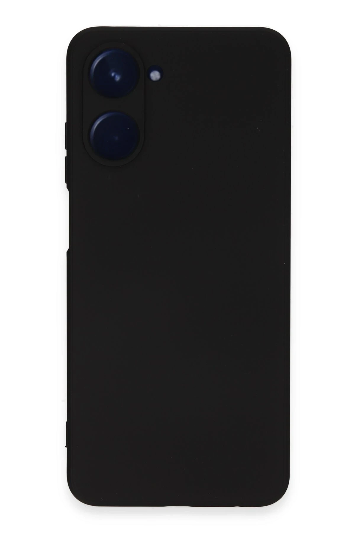 Newface Realme 10 4G Kılıf Nano içi Kadife Silikon - Siyah