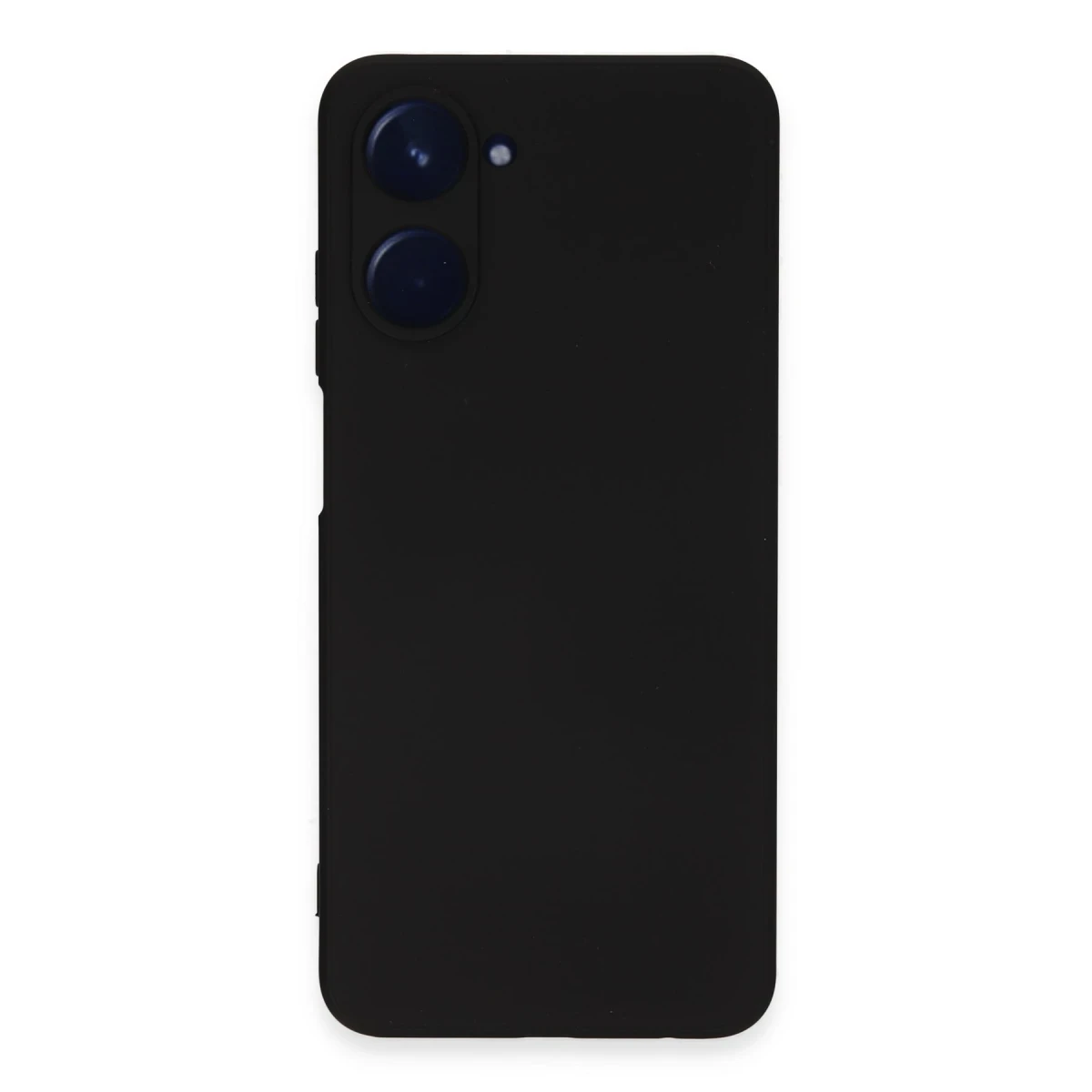 Newface Realme 10 4G Kılıf Nano içi Kadife Silikon - Siyah — görsel 5