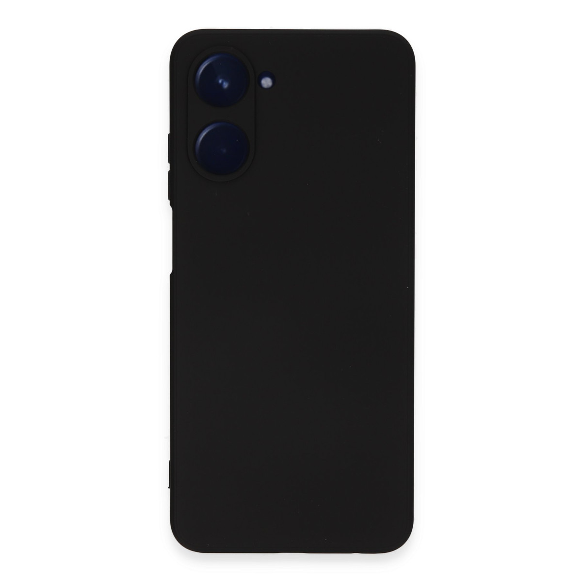 Newface Realme 10 4G Kılıf Nano içi Kadife Silikon - Siyah — görsel 9