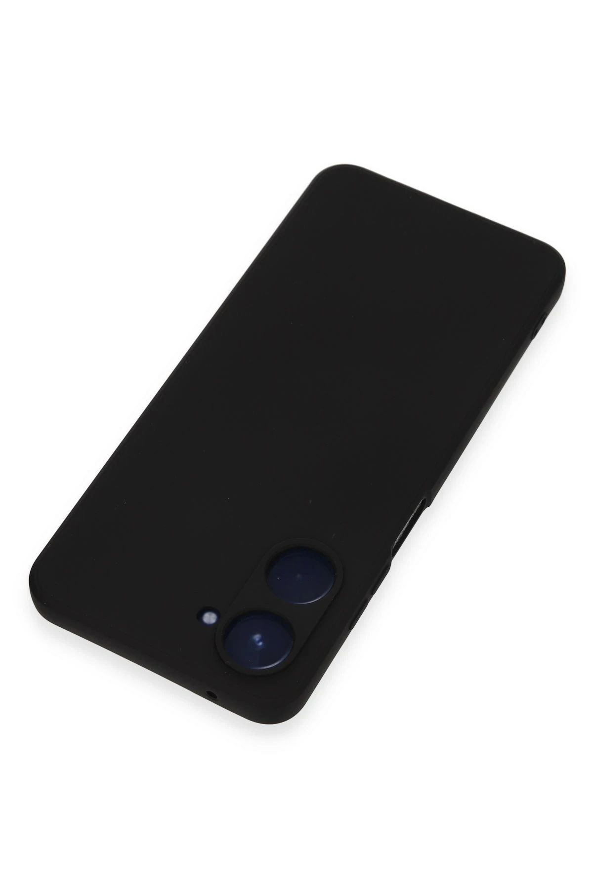 Newface Realme 10 4G Kılıf Nano içi Kadife Silikon - Siyah — görsel 3