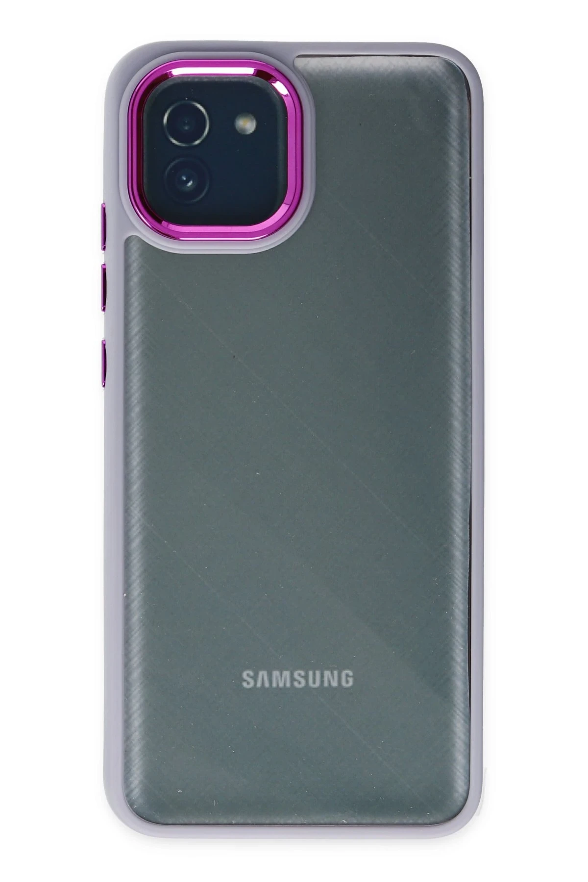 Newface Samsung Galaxy A03 Kılıf Dora Kapak - Lila