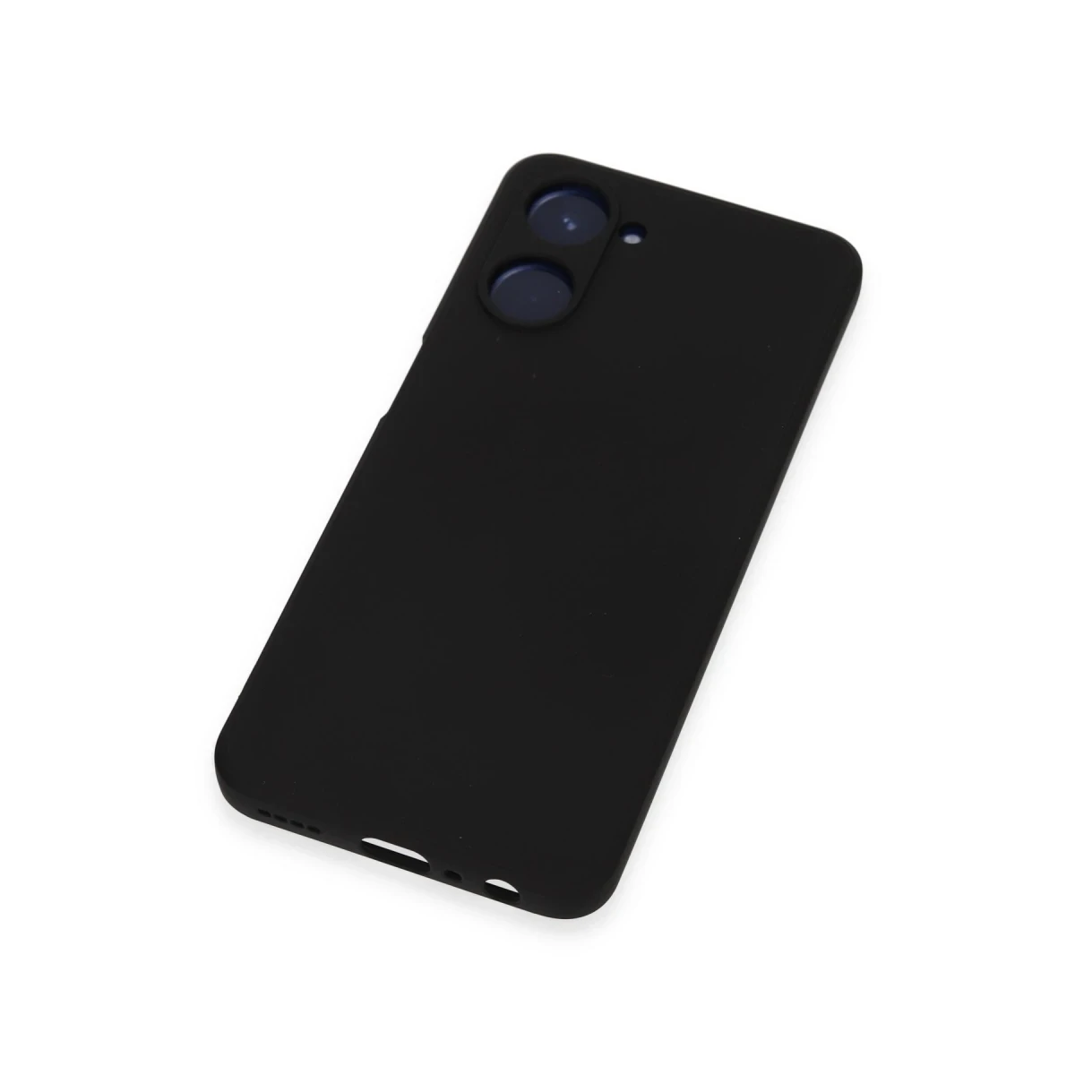 Newface Realme 10 4G Kılıf Nano içi Kadife Silikon - Siyah — görsel 8