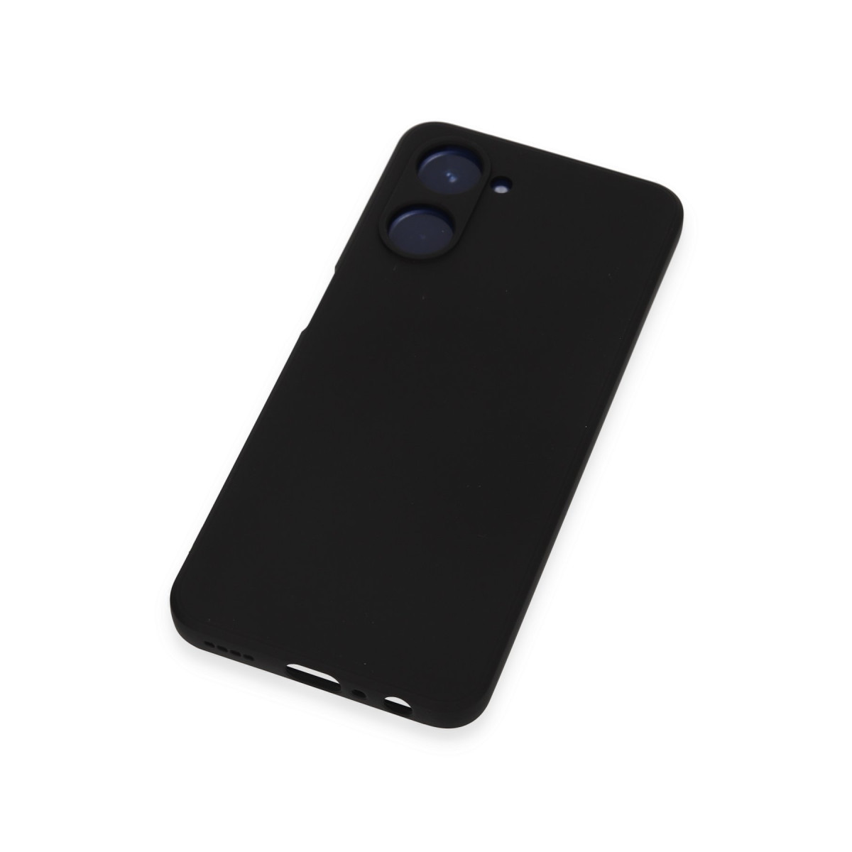 Newface Realme 10 4G Kılıf Nano içi Kadife Silikon - Siyah — görsel 12
