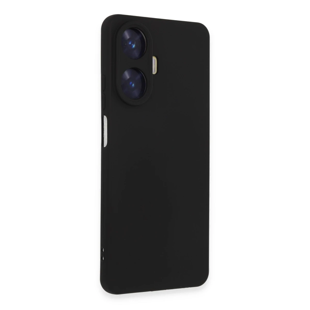 Newface Realme C55 Kılıf Nano içi Kadife Silikon - Siyah — görsel 5