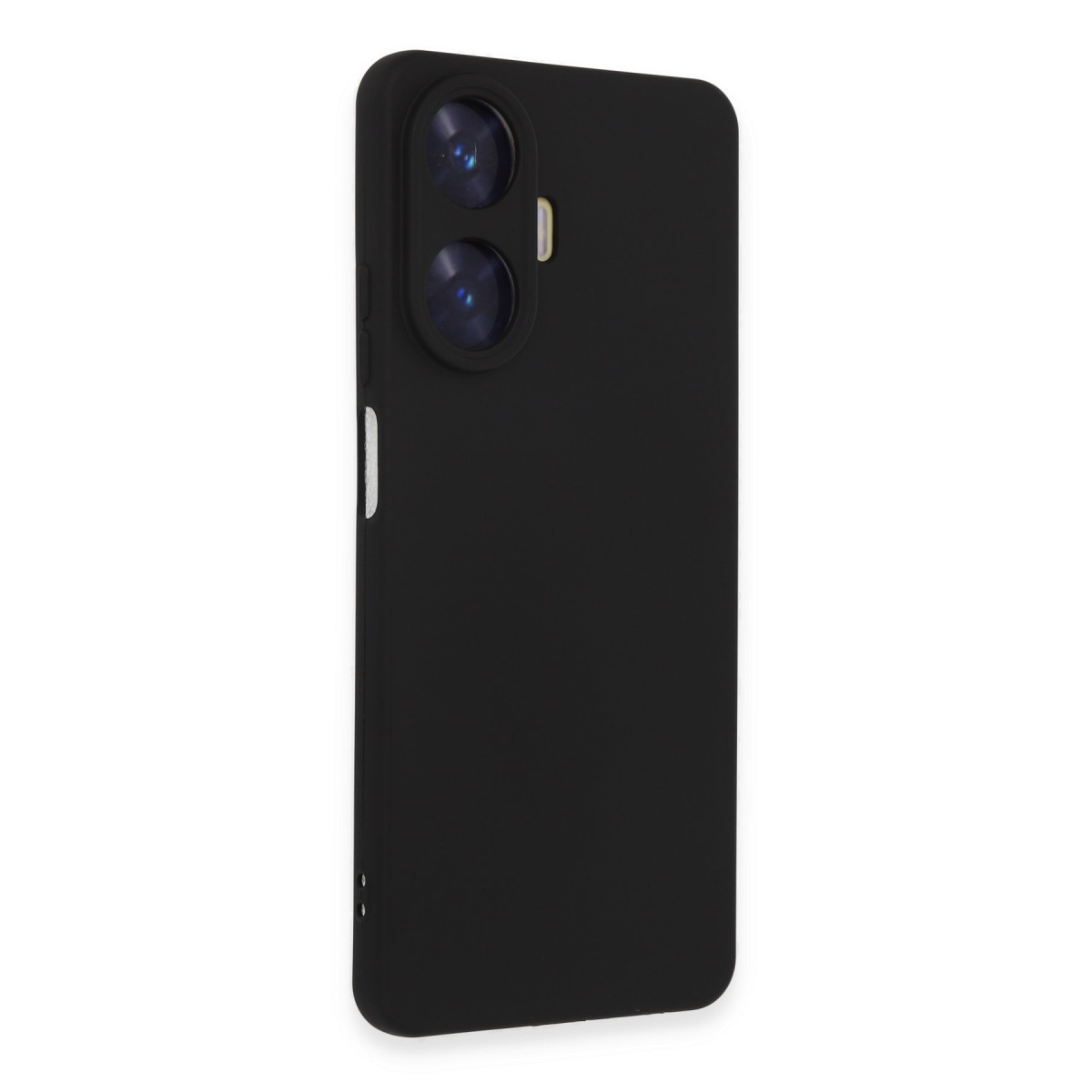 Newface Realme C55 Kılıf Nano içi Kadife Silikon - Siyah — görsel 9