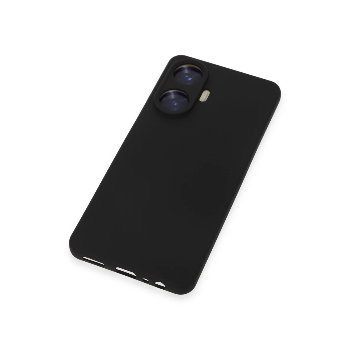 Newface Realme C55 Kılıf Nano içi Kadife Silikon - Siyah — görsel 6