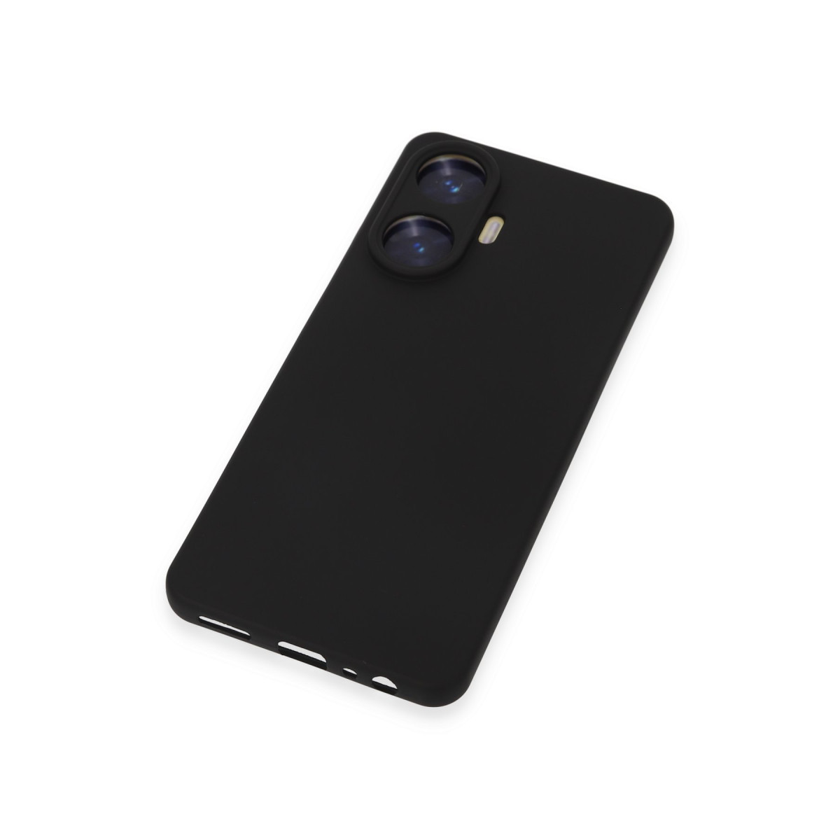 Newface Realme C55 Kılıf Nano içi Kadife Silikon - Siyah — görsel 10