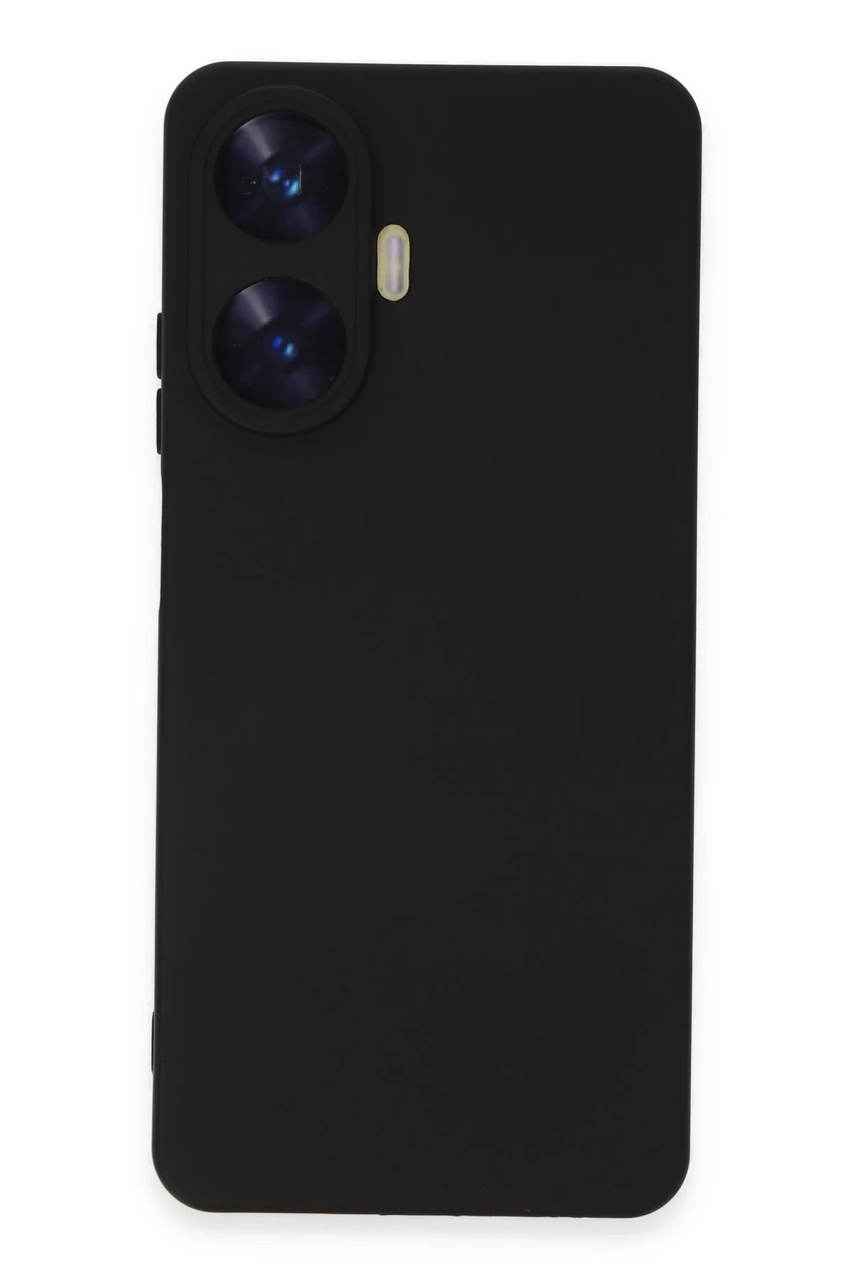 Newface Realme C55 Kılıf Nano içi Kadife Silikon - Siyah