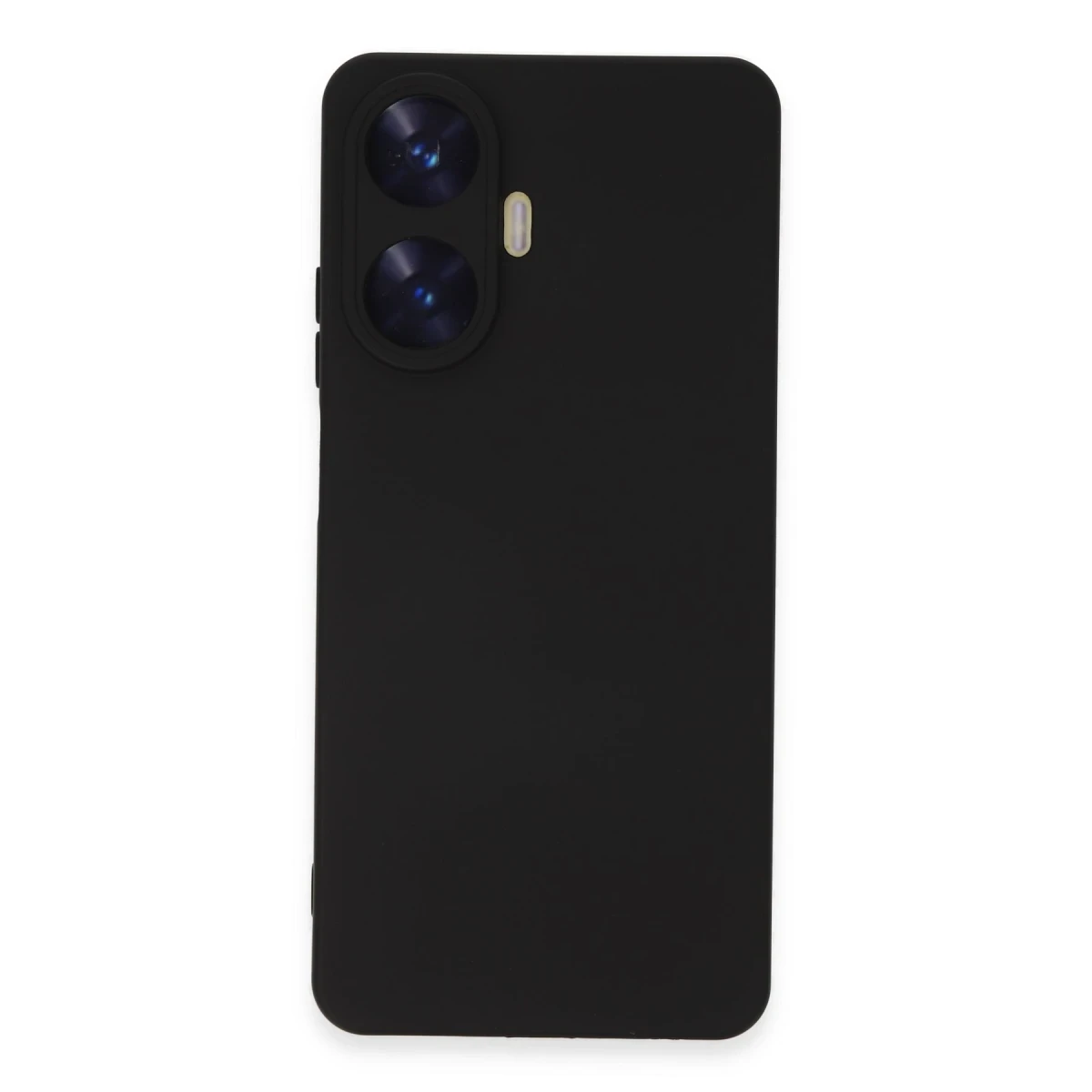 Newface Realme C55 Kılıf Nano içi Kadife Silikon - Siyah — görsel 7