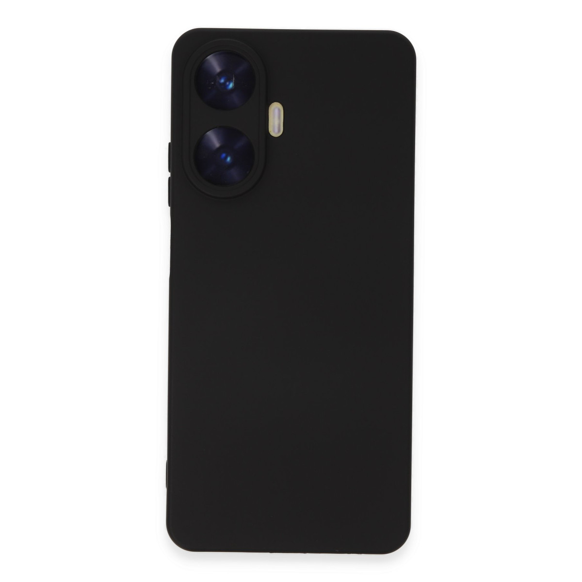 Newface Realme C55 Kılıf Nano içi Kadife Silikon - Siyah — görsel 11
