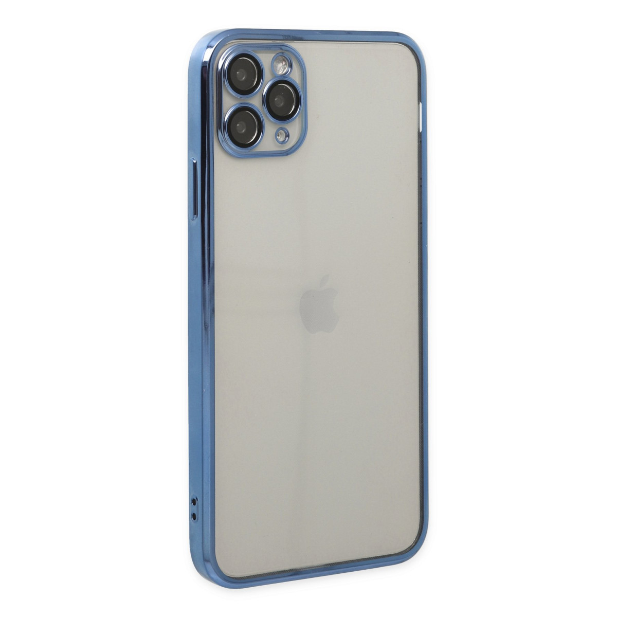Newface Apple iPhone 11 Pro Kılıf Razer Lensli Silikon - Açık Mavi — görsel 8