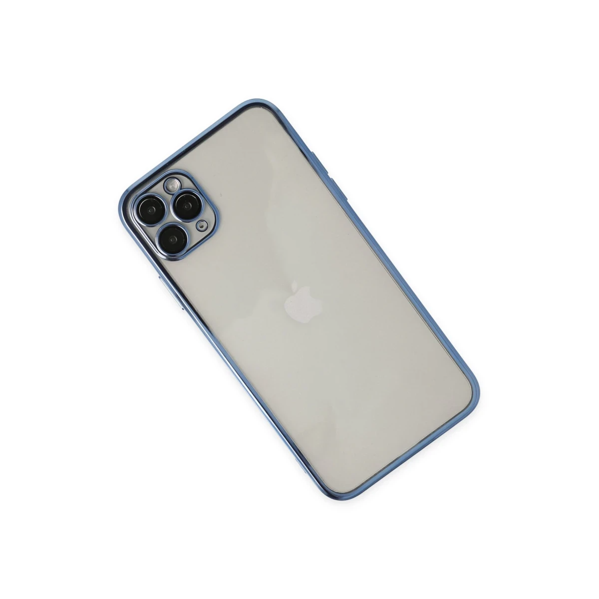 Newface Apple iPhone 11 Pro Kılıf Razer Lensli Silikon - Açık Mavi — görsel 6