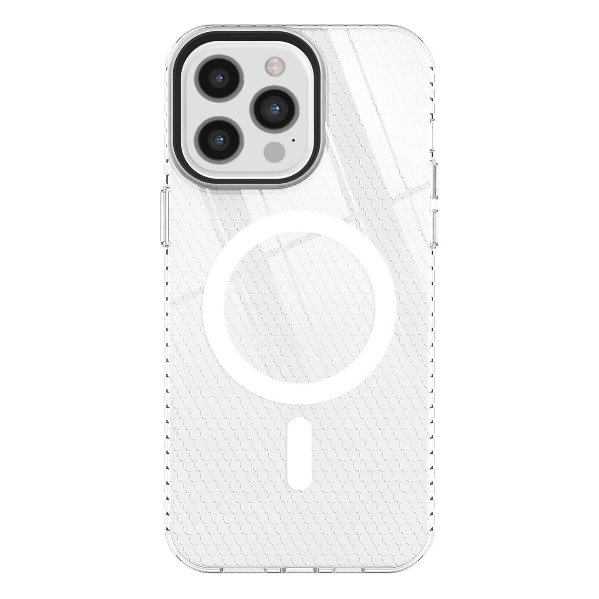 Newface Apple iPhone 12 Pro Max Kılıf Beta Magneticsafe Silikon - Şeffaf — görsel 9