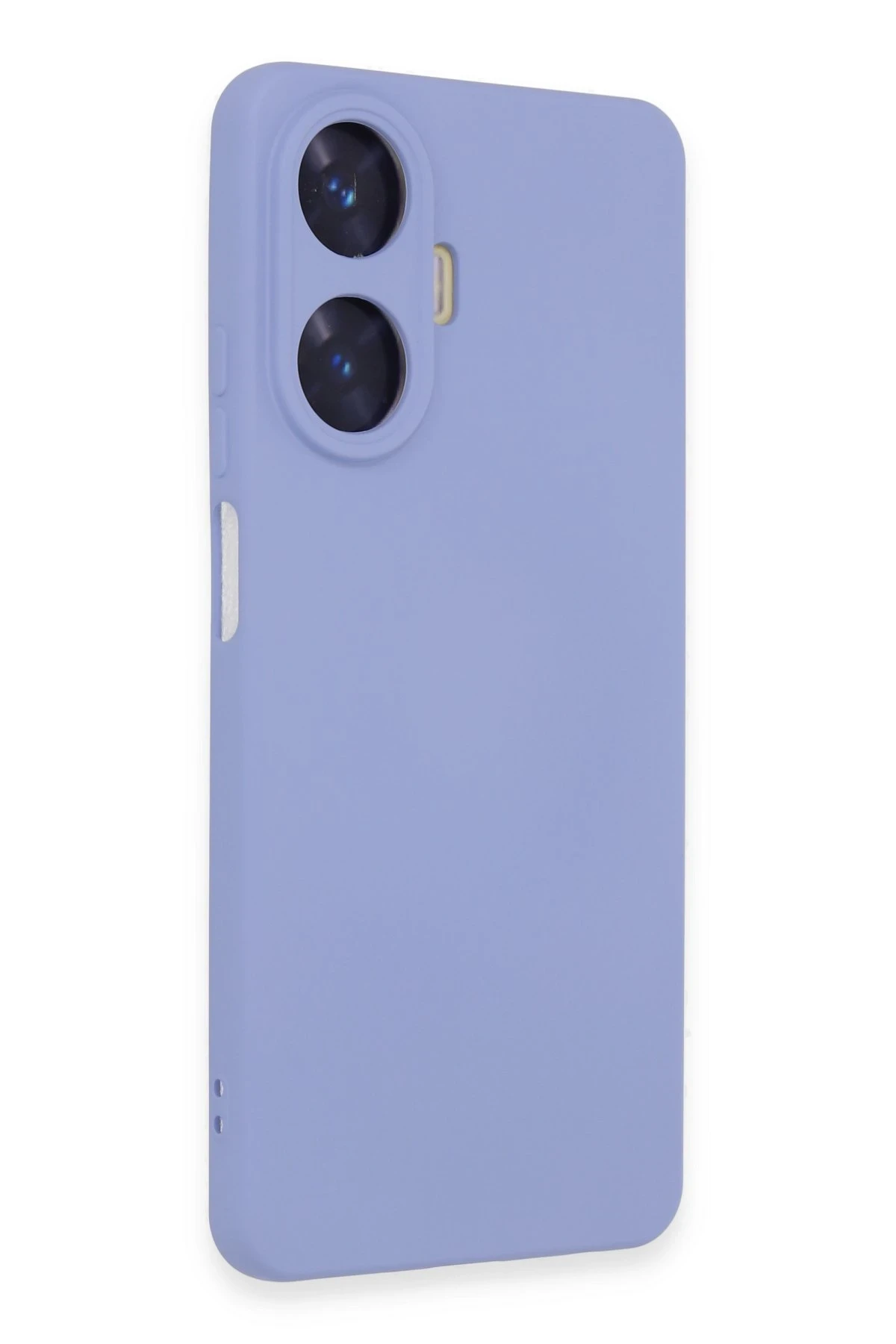 Newface Realme C55 Kılıf Nano içi Kadife Silikon - Lila