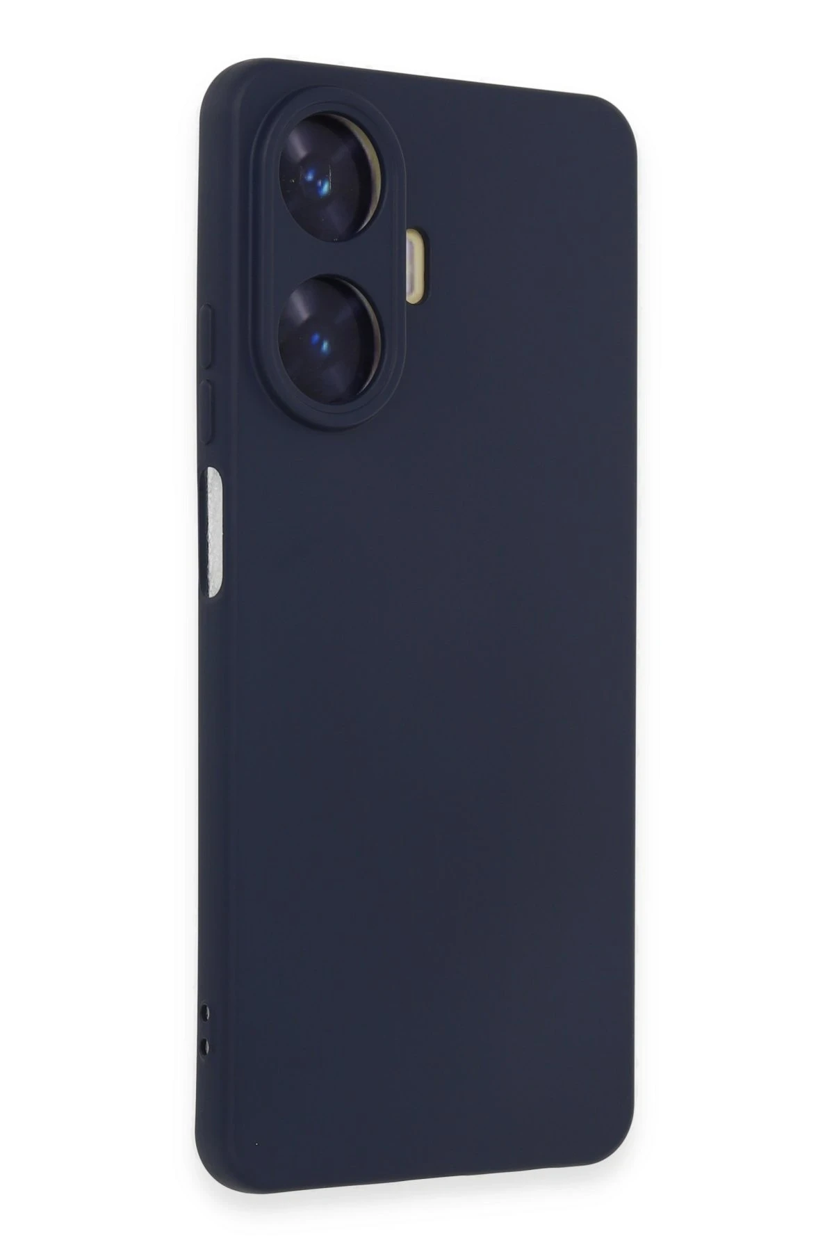 Newface Realme C55 Kılıf Nano içi Kadife Silikon - Mor