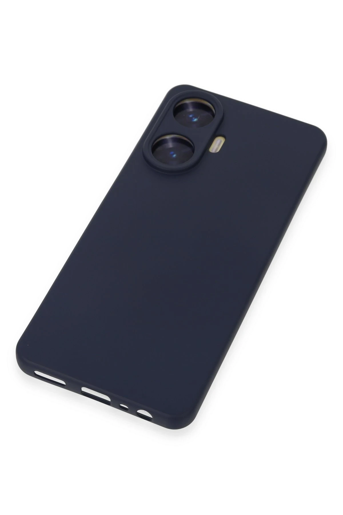 Newface Realme C55 Kılıf Nano içi Kadife Silikon - Mor