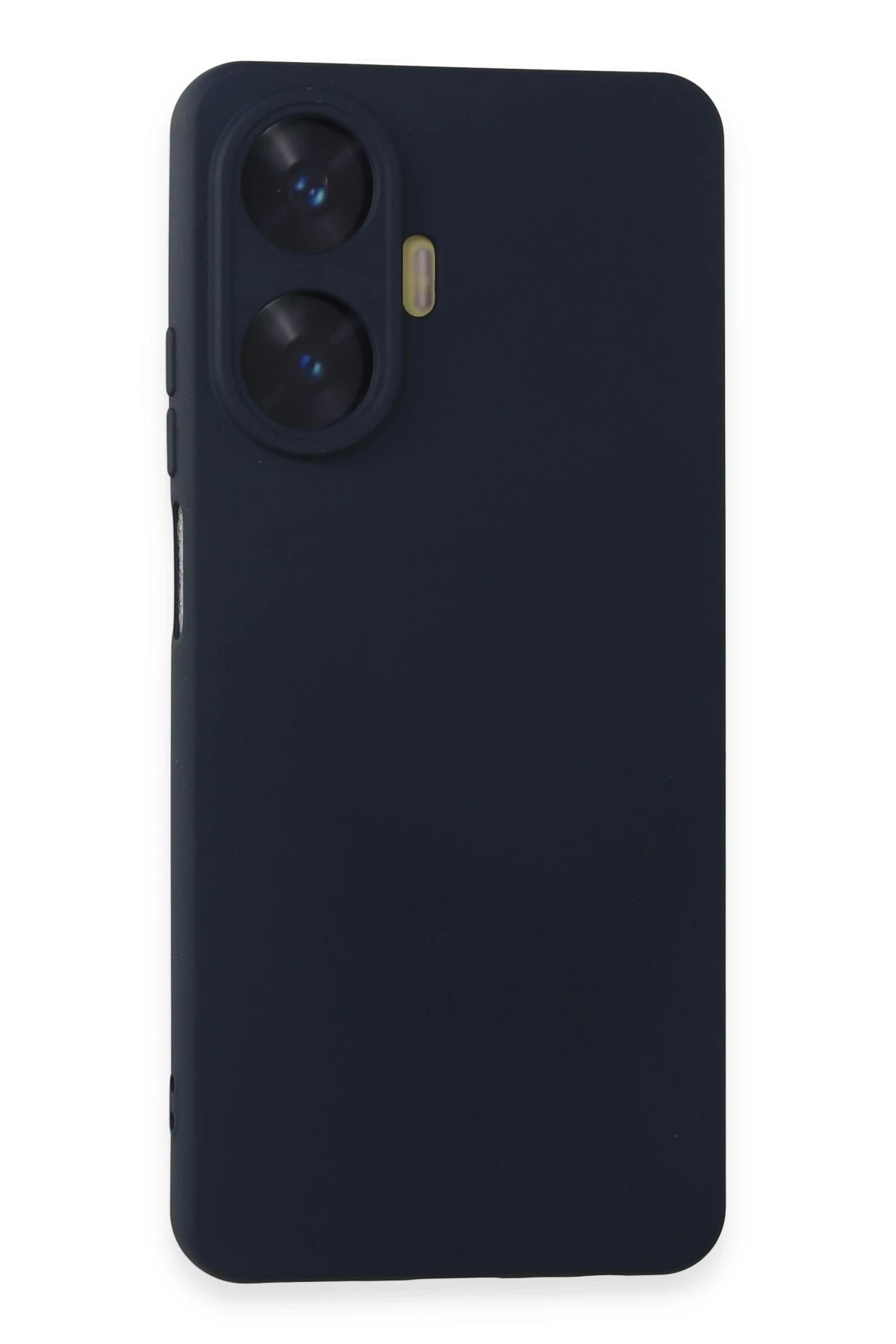 Newface Realme C55 Kılıf Nano içi Kadife Silikon - Lacivert