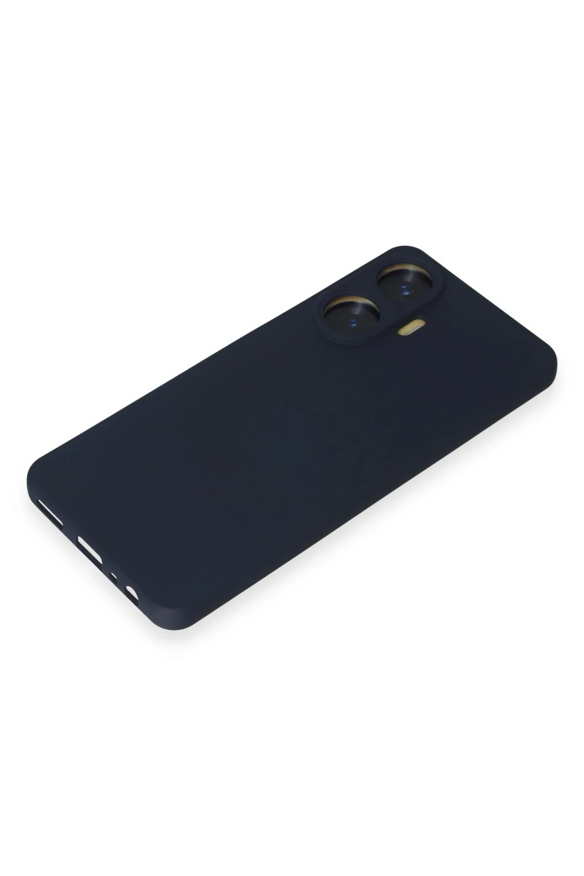 Newface Realme C55 Kılıf Nano içi Kadife Silikon - Lacivert