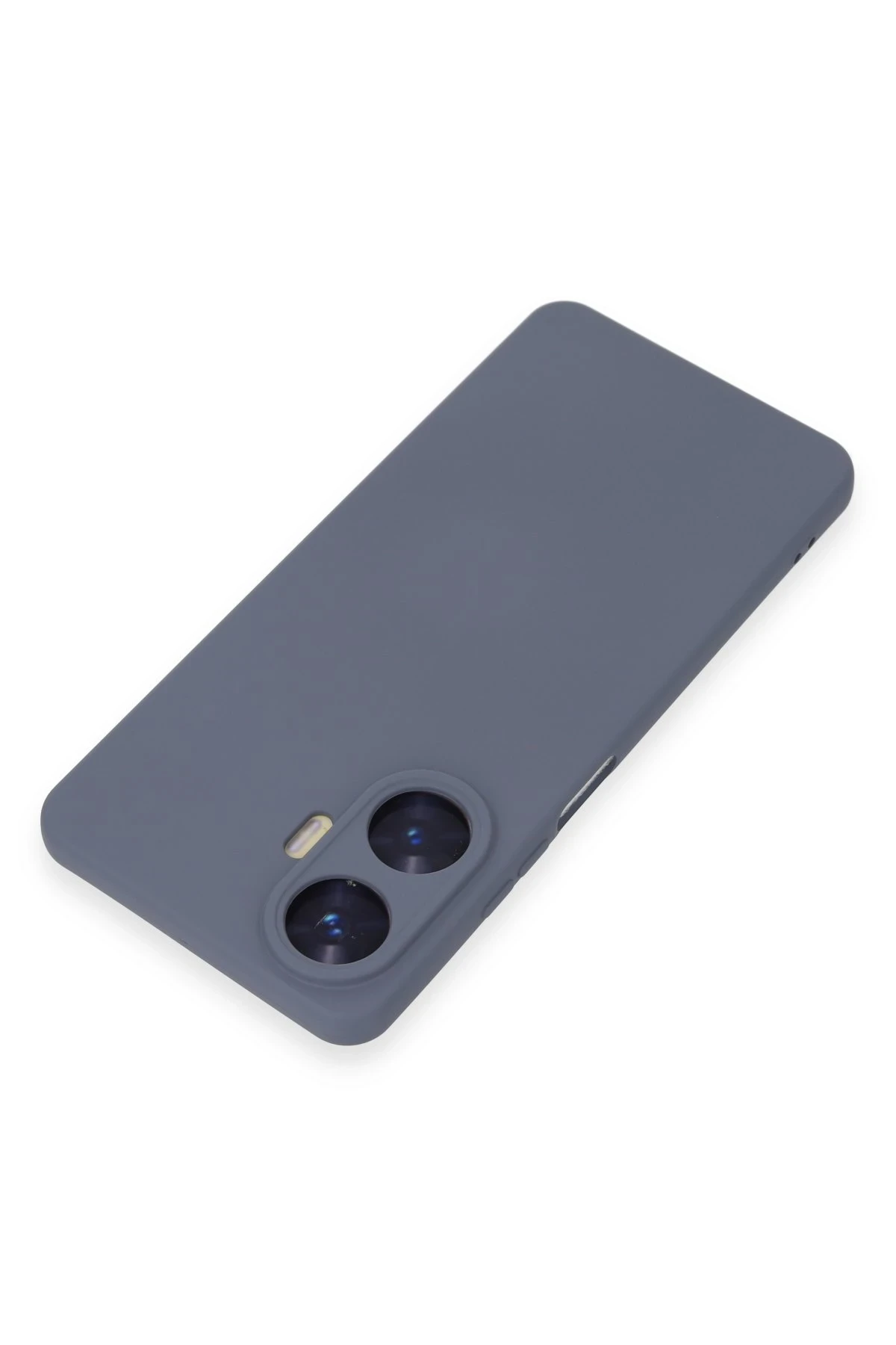Newface Realme C55 Kılıf Nano içi Kadife Silikon - Gri