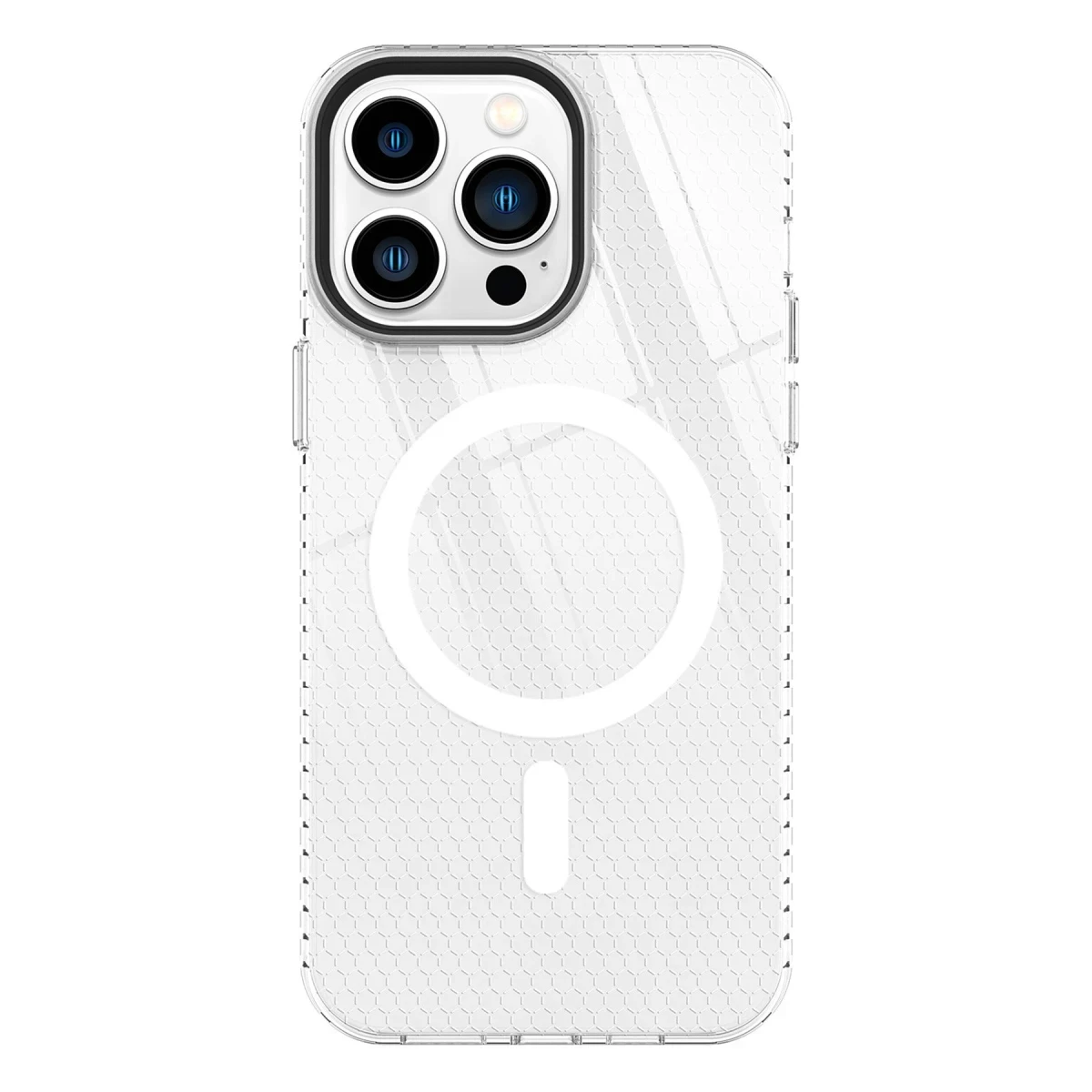 Newface Apple iPhone 13 Pro Kılıf Beta Magneticsafe Silikon - Şeffaf — görsel 9
