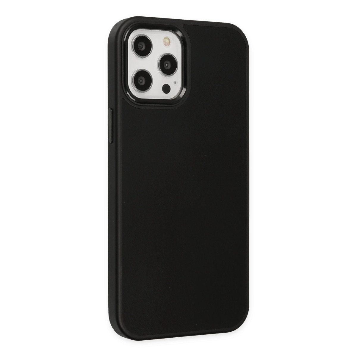 Newface Apple iPhone 12 Pro Max Kılıf Asya Deri Silikon - Siyah — görsel 10