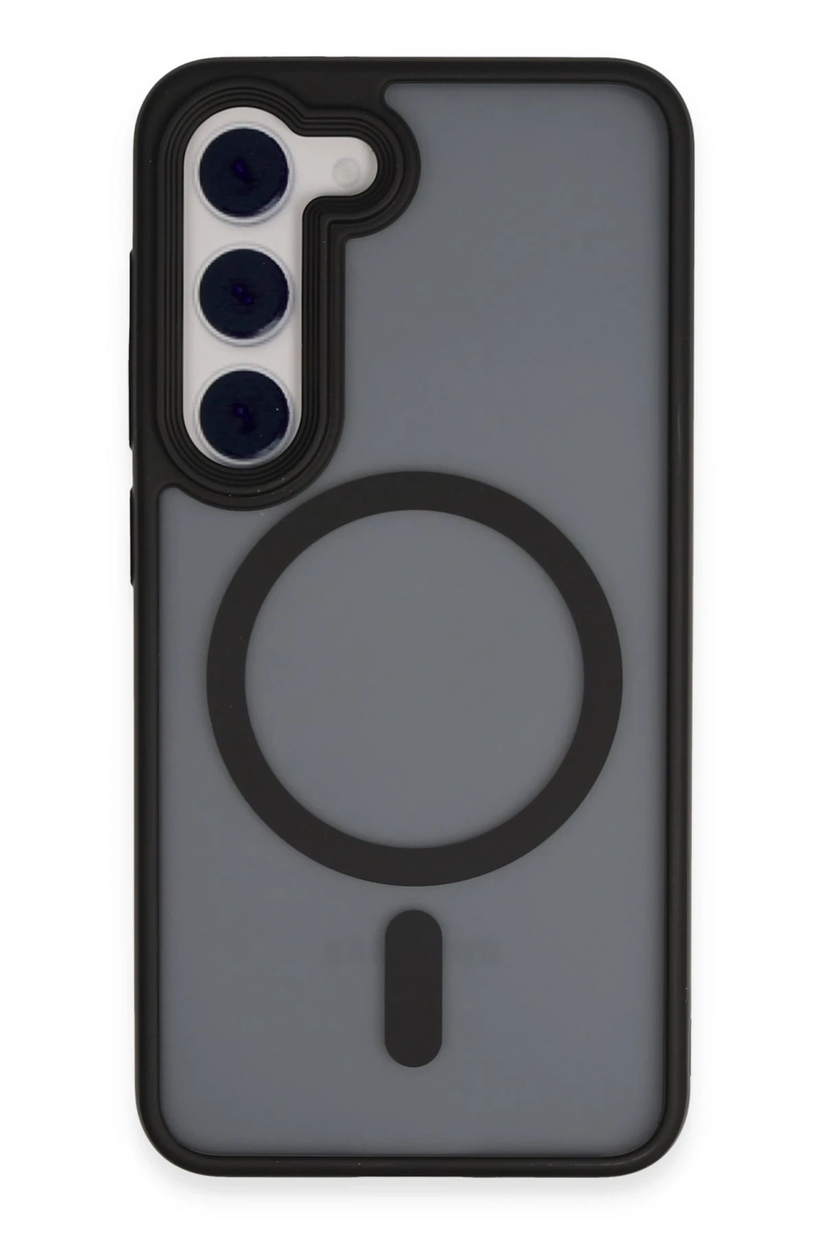 Newface Samsung Galaxy S23 Kılıf Trex Magneticsafe Kapak - Siyah