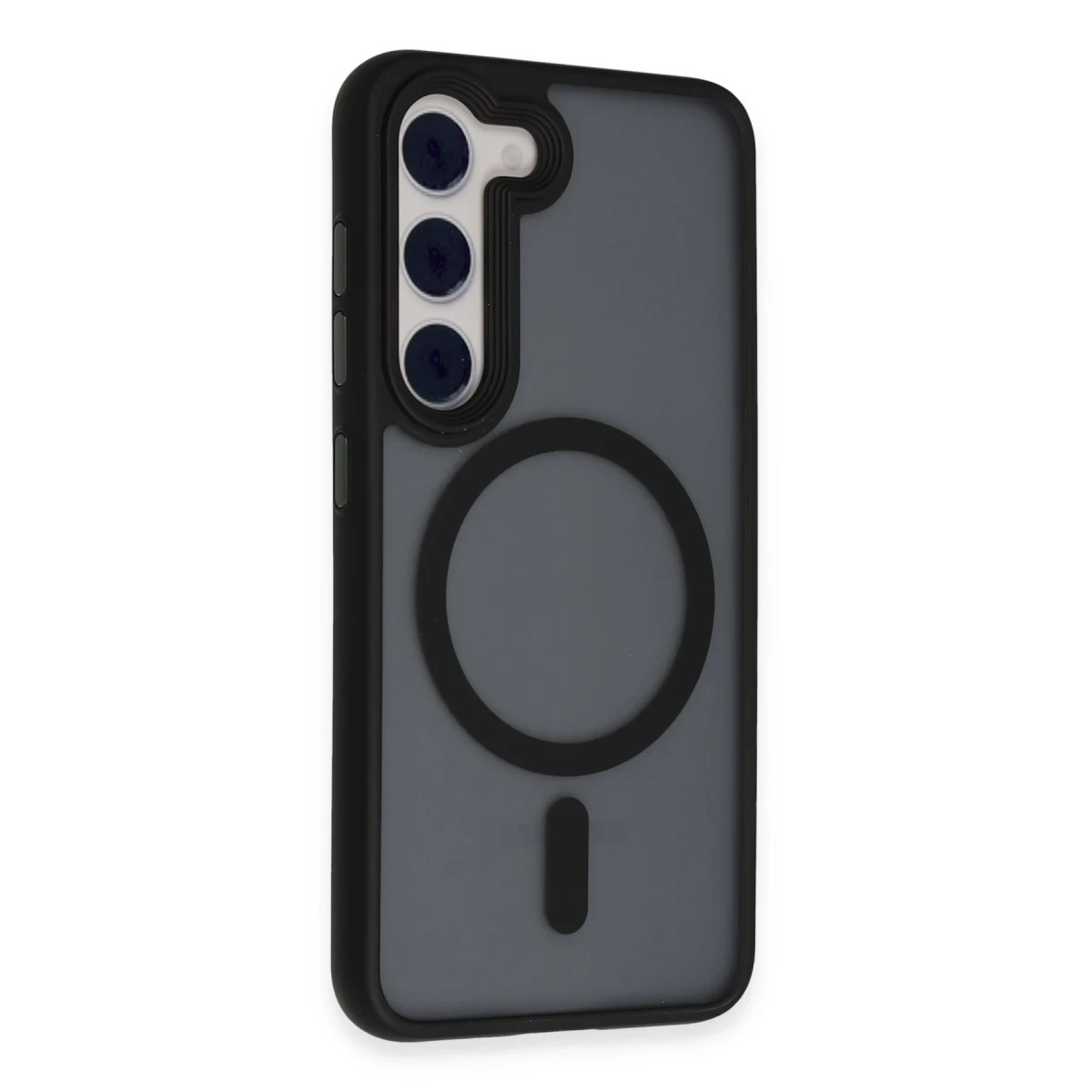Newface Samsung Galaxy S23 Kılıf Trex Magneticsafe Kapak - Siyah — görsel 6
