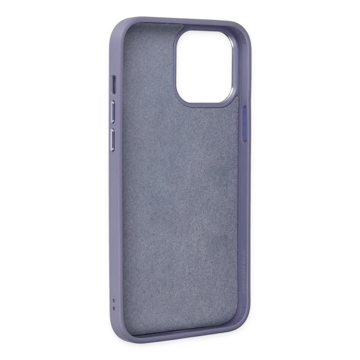 Newface Apple iPhone 13 Pro Kılıf Asya Deri Silikon - Mor