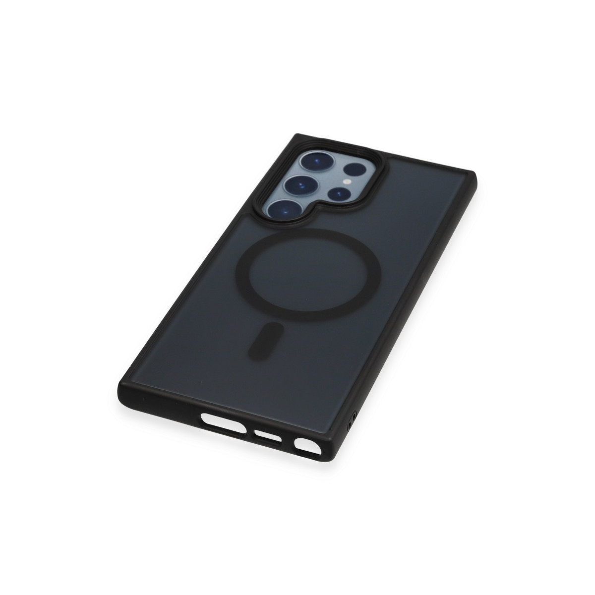 Newface Samsung Galaxy S23 Ultra Kılıf Trex Magneticsafe Kapak - Siyah — görsel 12