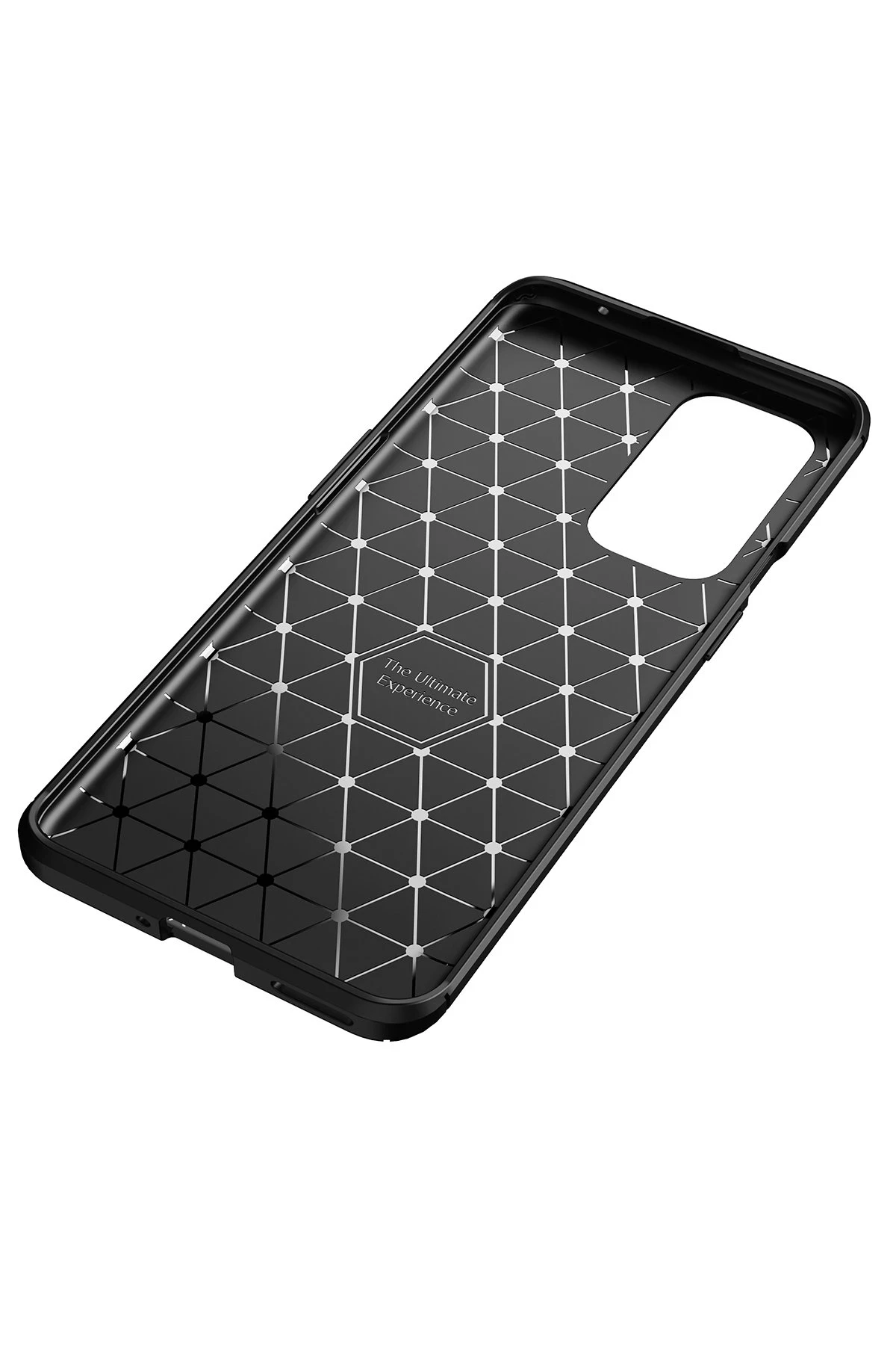 Newface One Plus 9 Pro Kılıf Auto Focus Karbon Kapak - Siyah — görsel 4