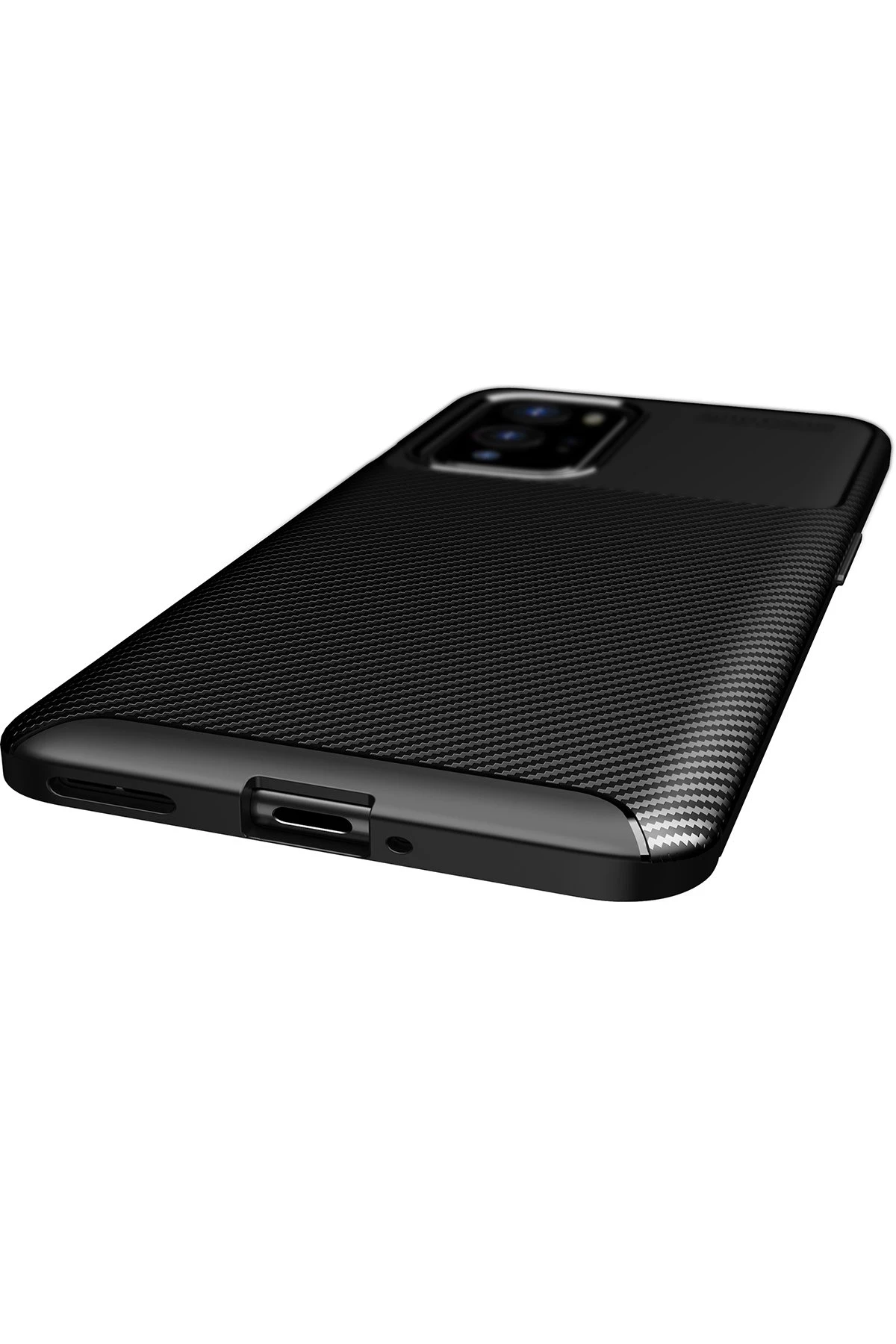 Newface One Plus 9 Pro Kılıf Auto Focus Karbon Kapak - Siyah — görsel 9
