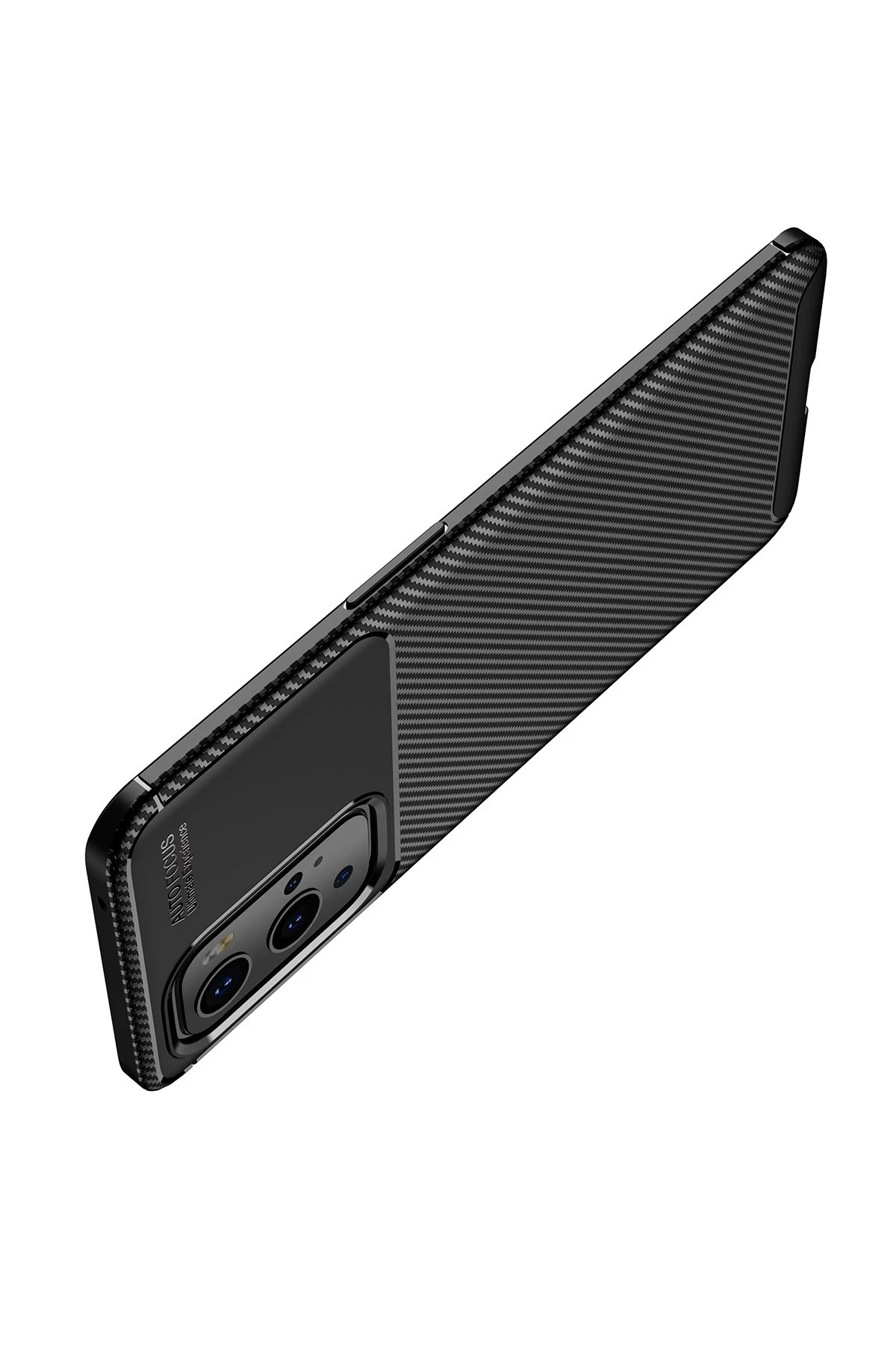Newface One Plus 9 Pro Kılıf Auto Focus Karbon Kapak - Siyah — görsel 10