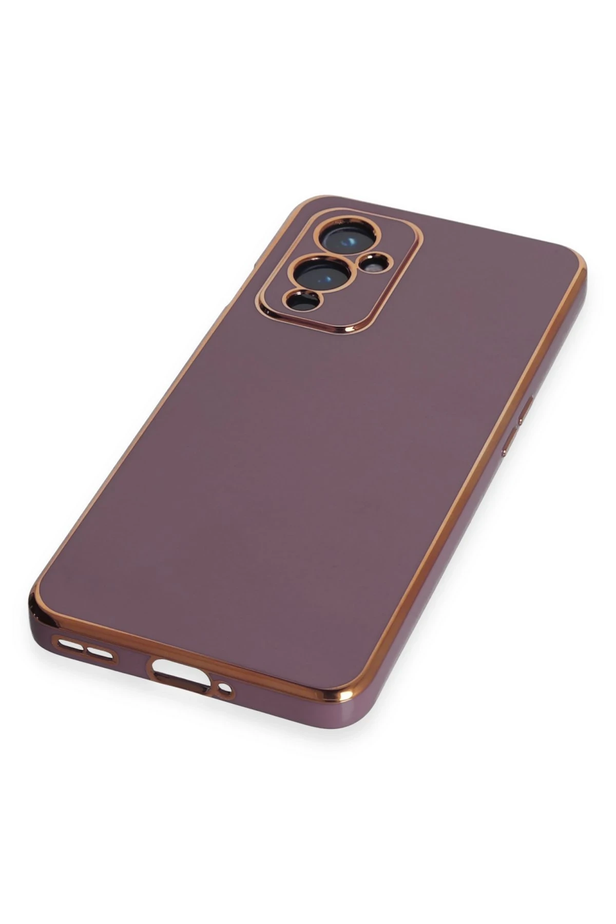 Newface One Plus 9 Kılıf Volet Silikon - Mor