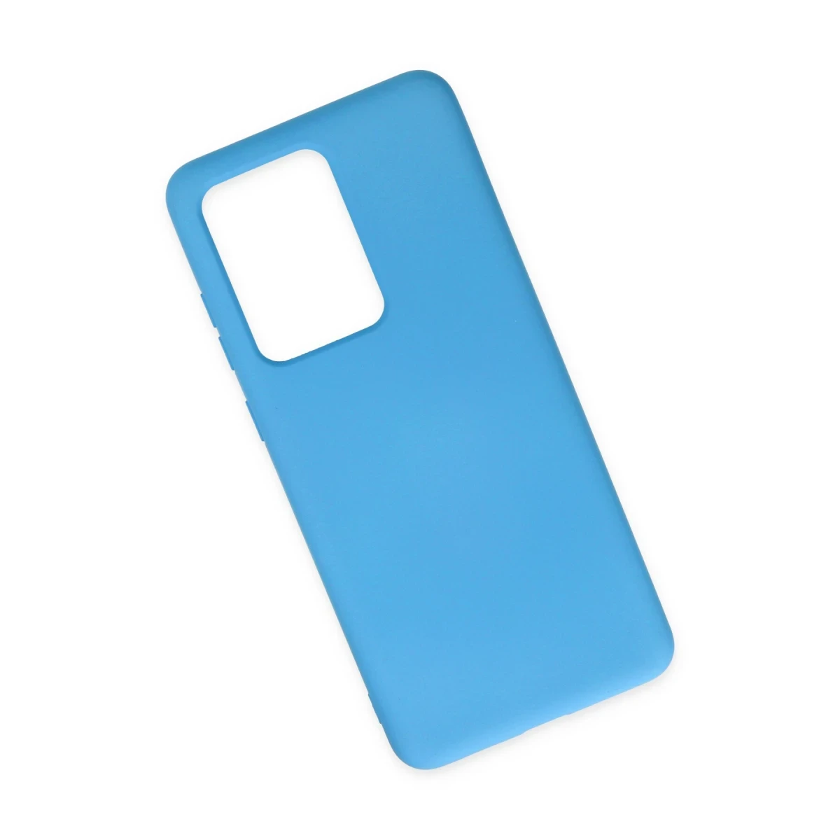 Newface Samsung Galaxy S20 Ultra Kılıf Nano içi Kadife Silikon - Mavi — görsel 5