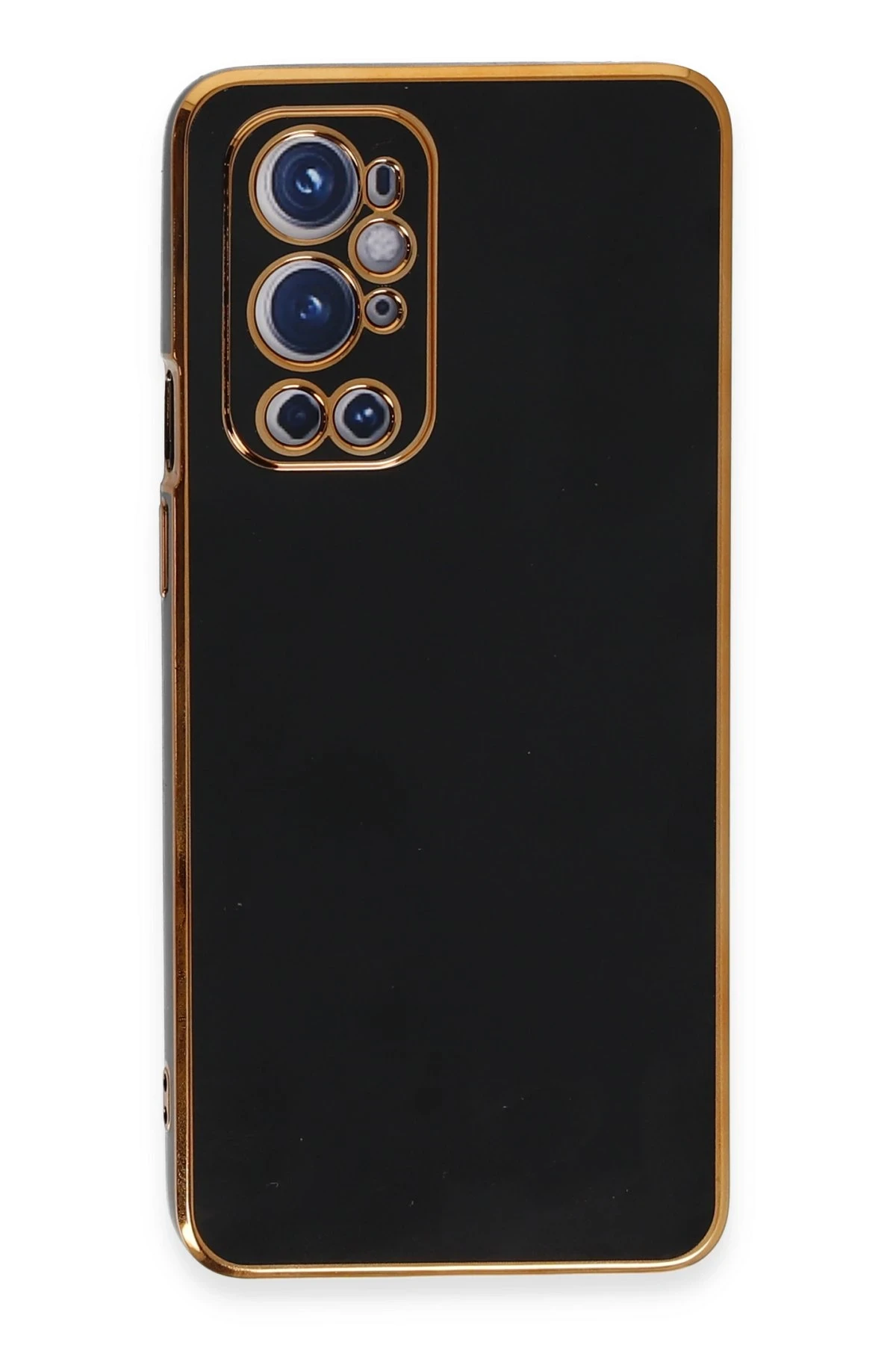 Newface One Plus 9 Pro Kılıf Volet Silikon - Siyah
