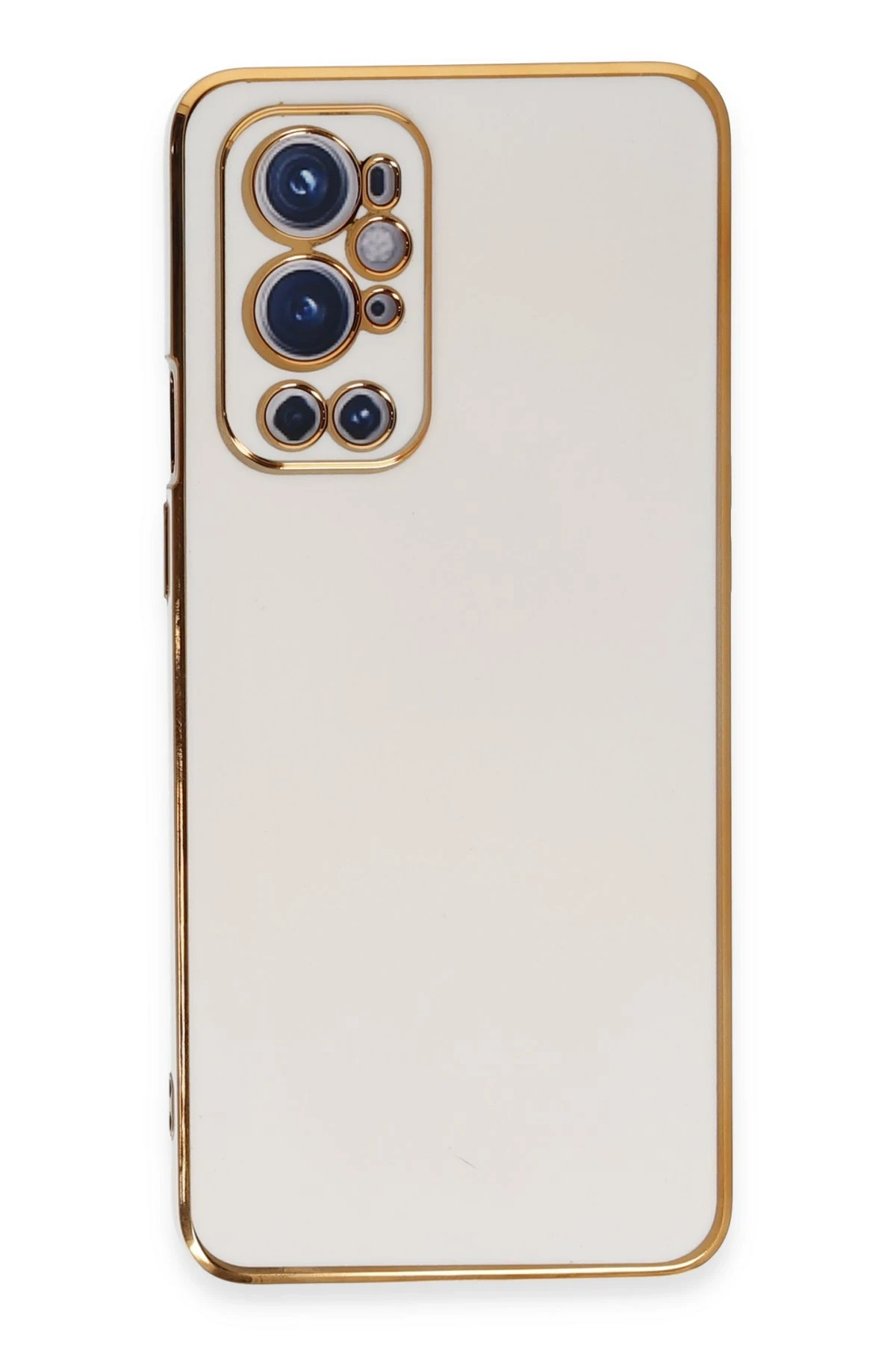 Newface One Plus 9 Pro Kılıf Volet Silikon - Beyaz